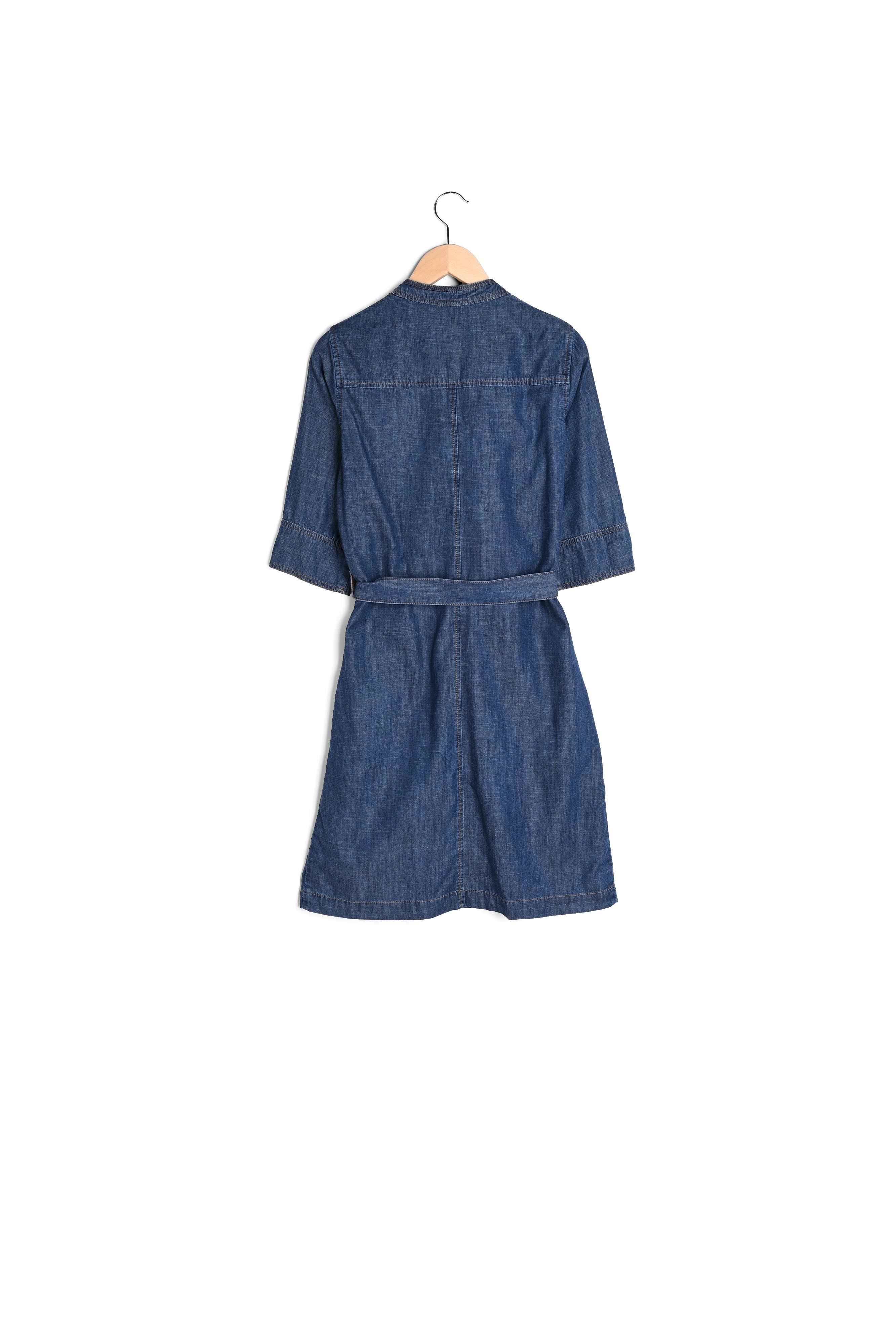 Robe en denim à manches courtes - JUANA Faume - seconde main