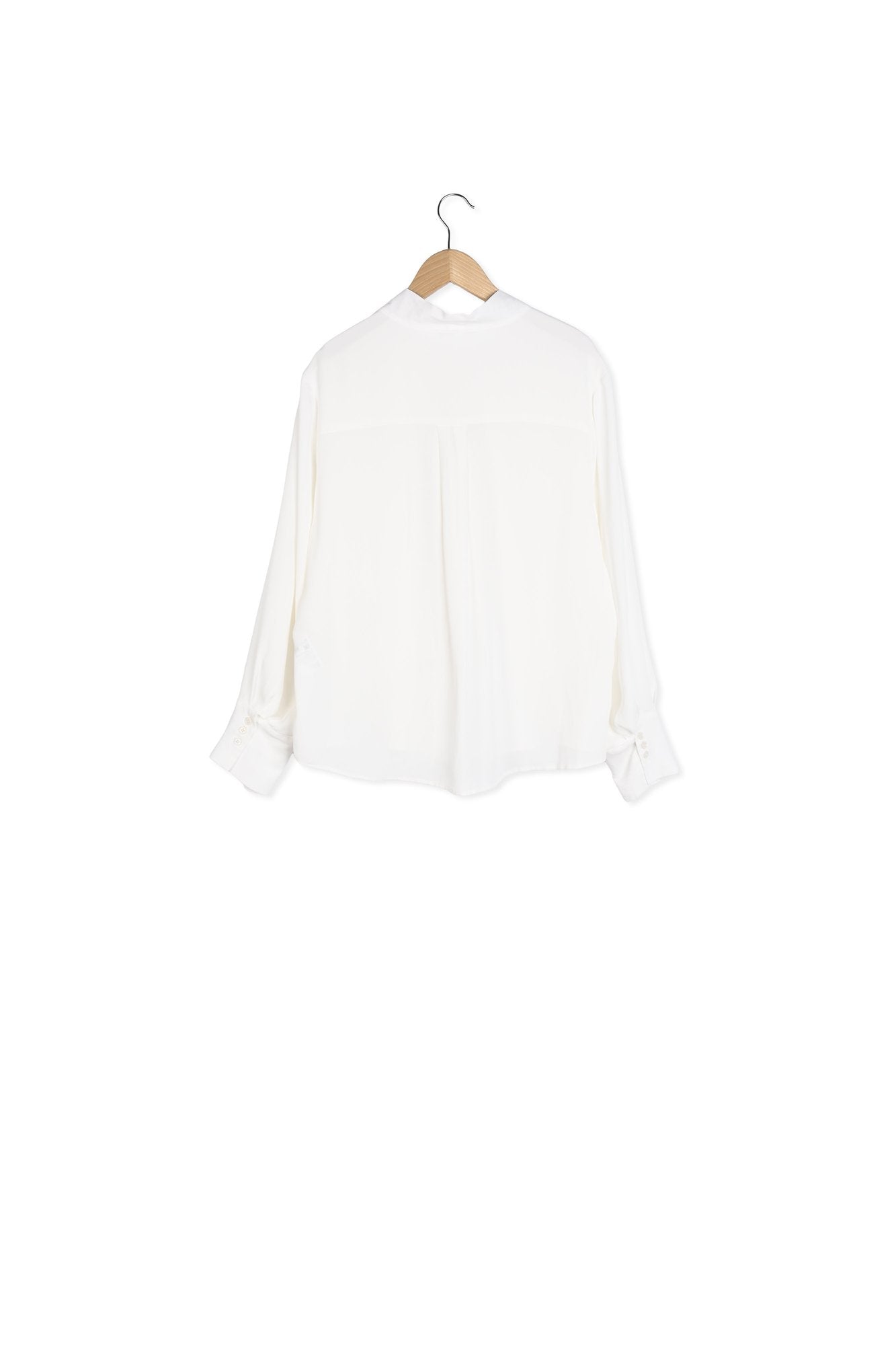 Chemise à col lavallière Faume - seconde main