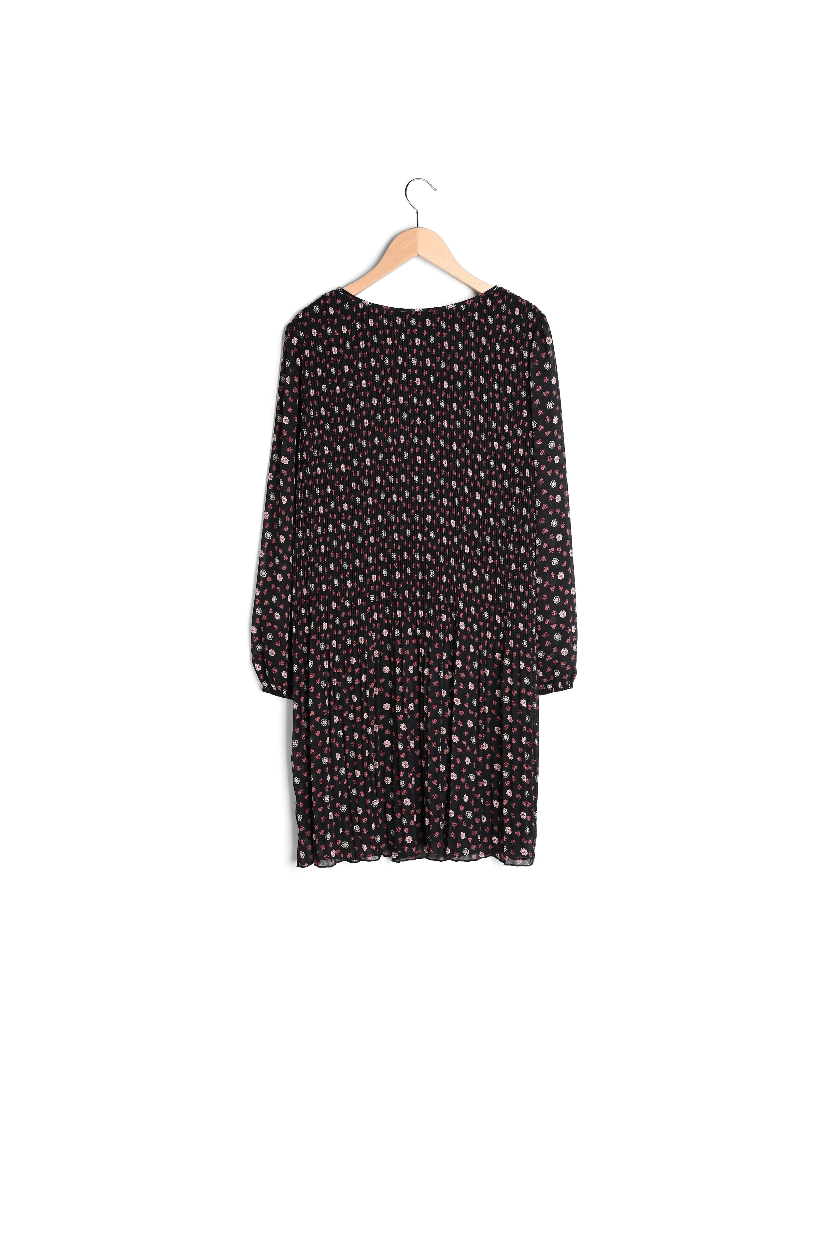 Robe plissée à petites fleurs - JANELLE Faume - seconde main