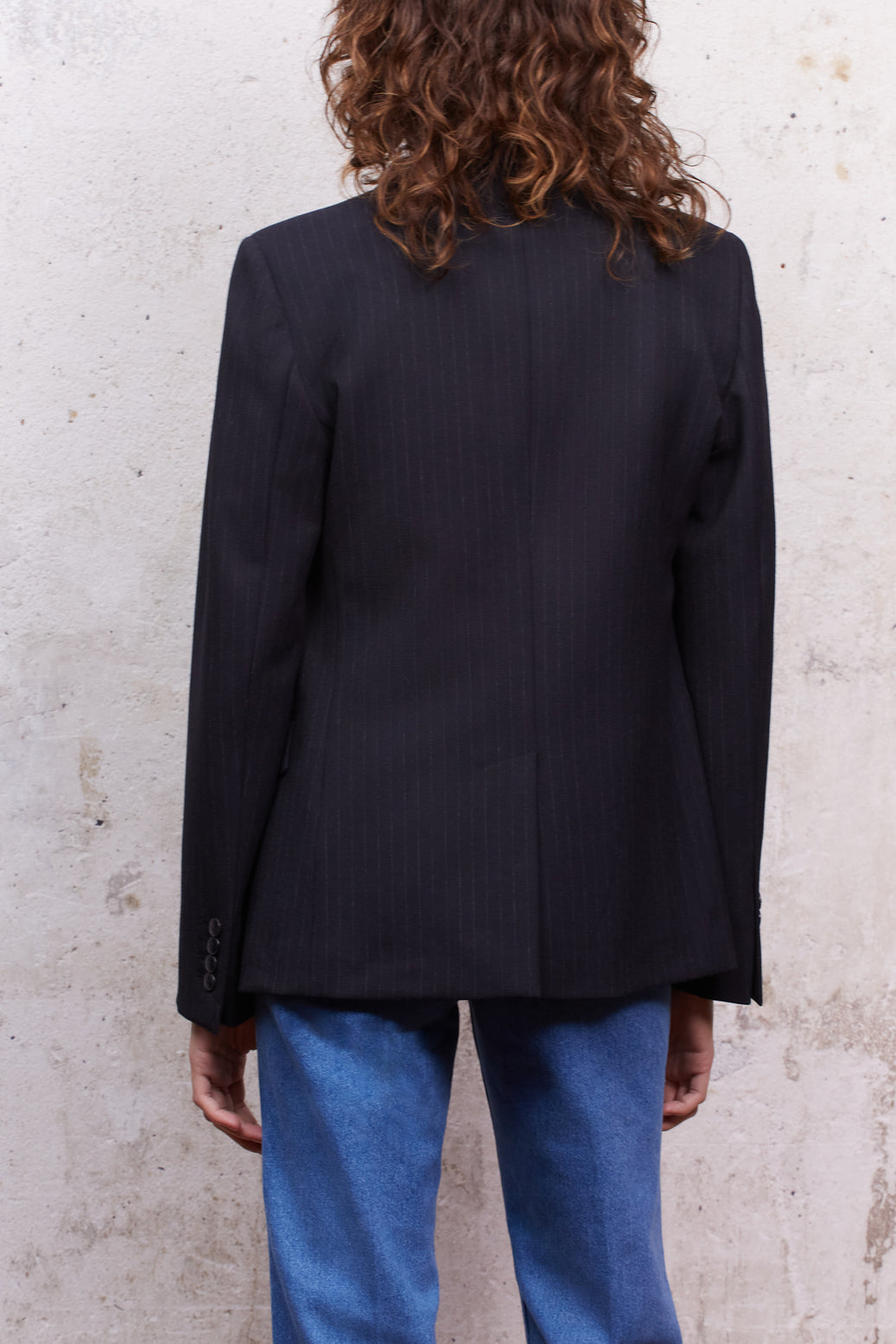 Veste de tailleur à rayures tennis - BRUNA Faume - seconde main