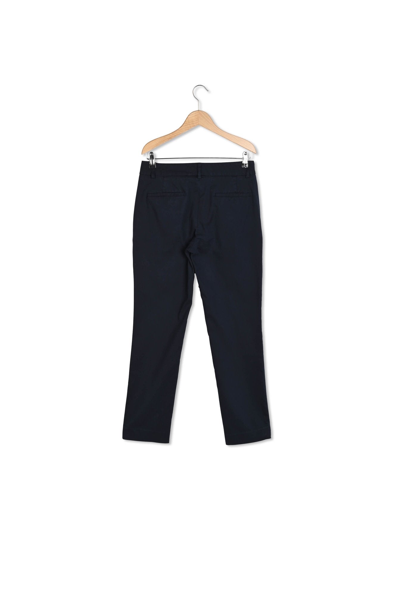 Pantalon 7/8 en coton uni - CORA Faume - seconde main
