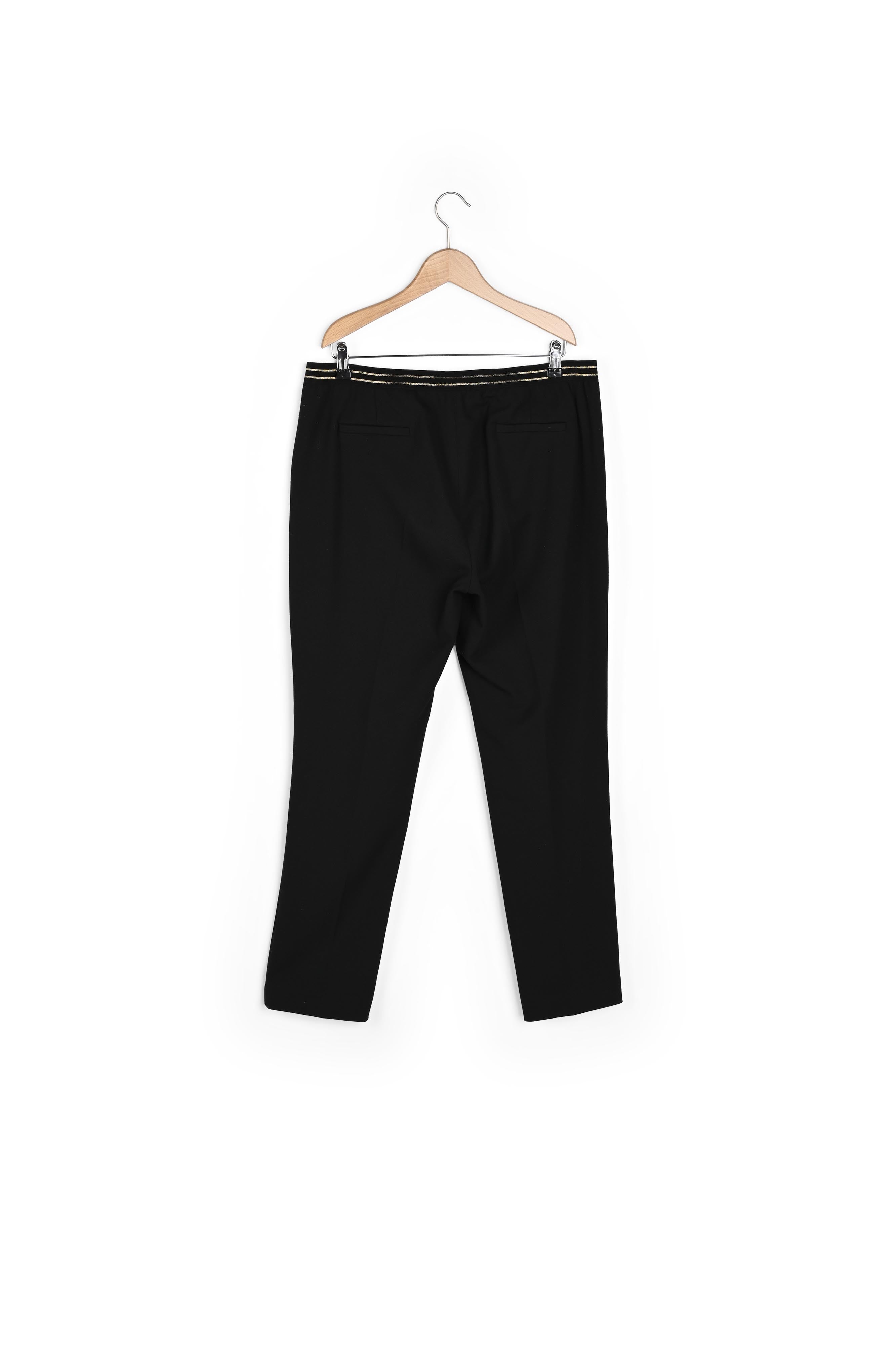 Pantalon droit avec ceinture fantaisie - ELSON Faume - seconde main
