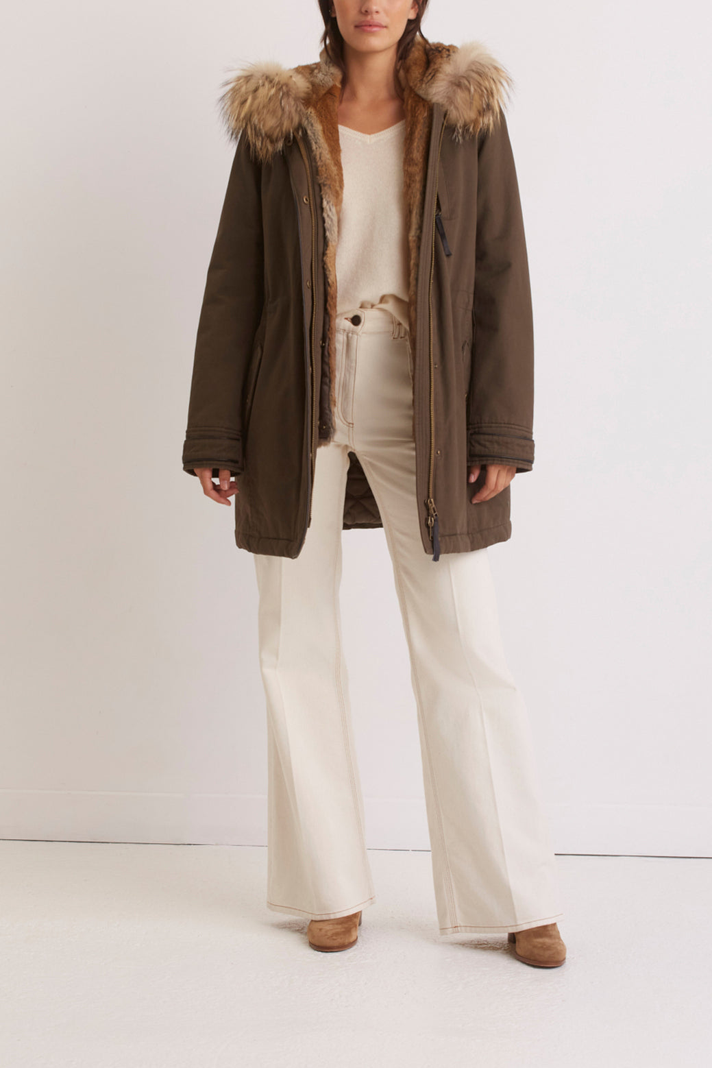 Parka hiver en coton - SIONA Faume - seconde main