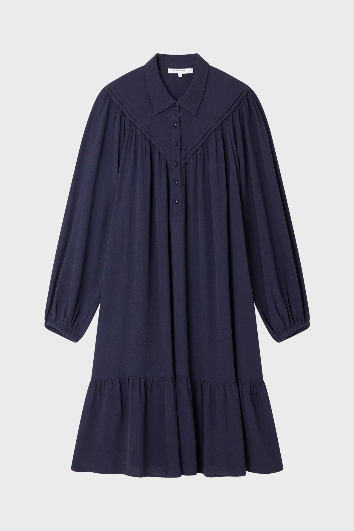 Robe large en crêpe hiver - JAHLYA Faume - seconde main