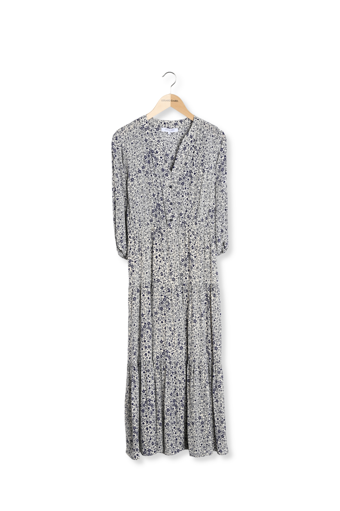 Robe longue imprimé floral - ERINNA Faume - seconde main