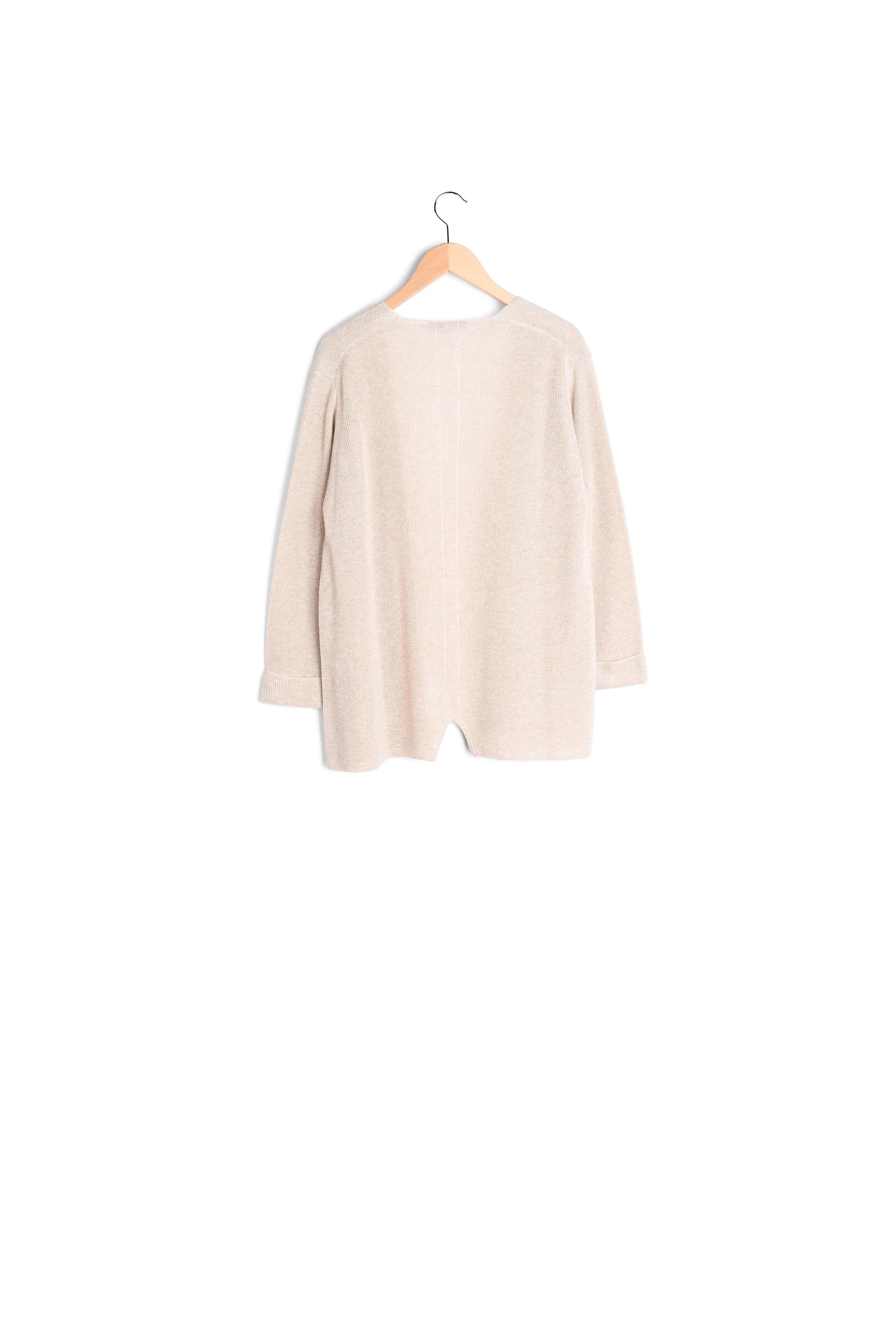 ENOR - Gilet en maille fine Faume - seconde main