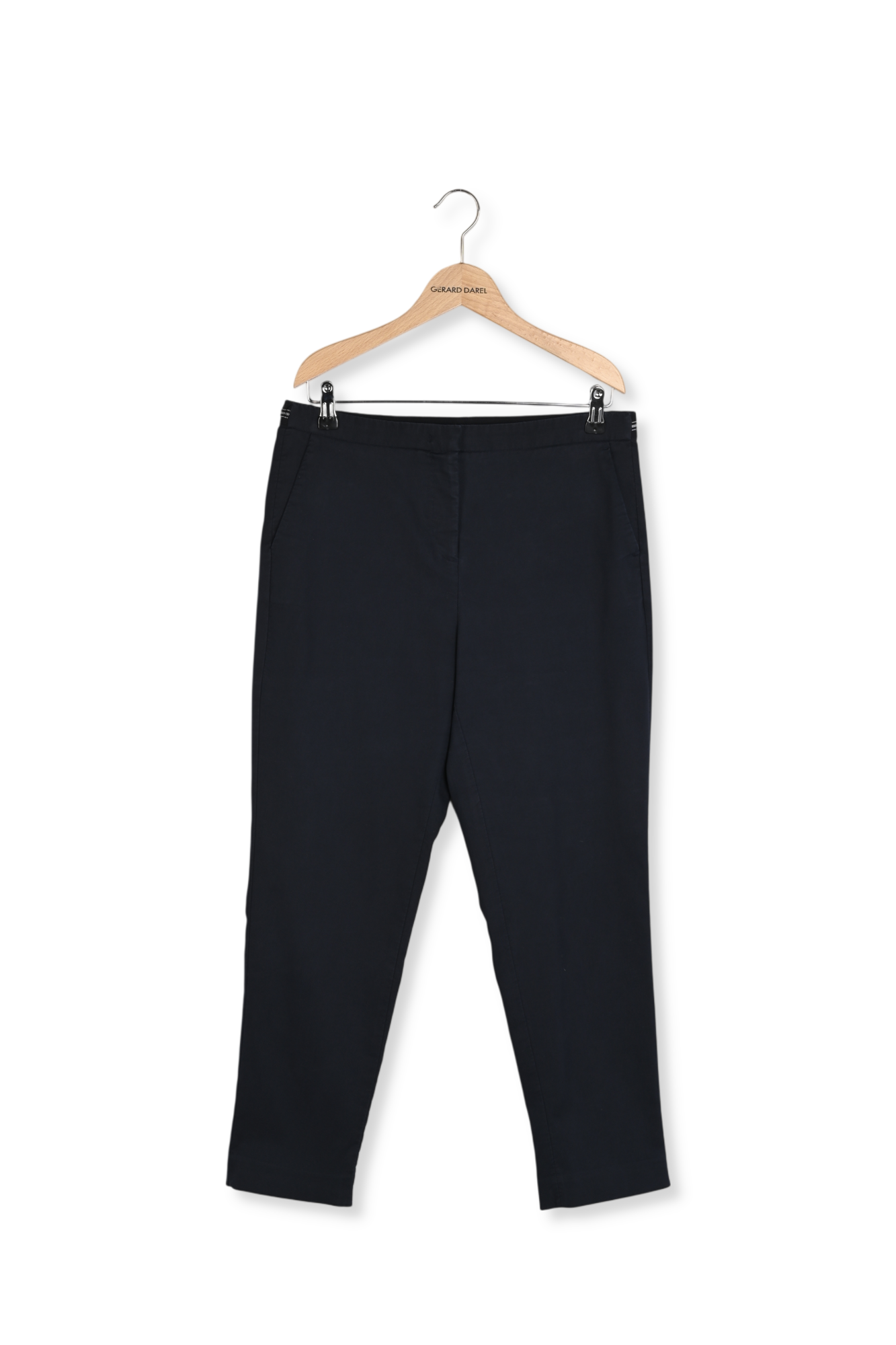 Pantalon droit en coton et dos élastiqué - ELGA Faume - seconde main