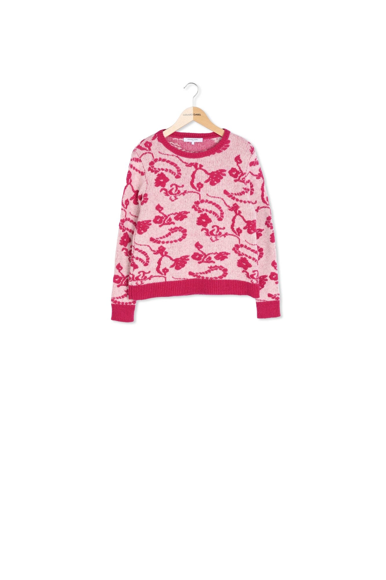 Pull Jacquard en laine mélangée - BOWI Faume - seconde main