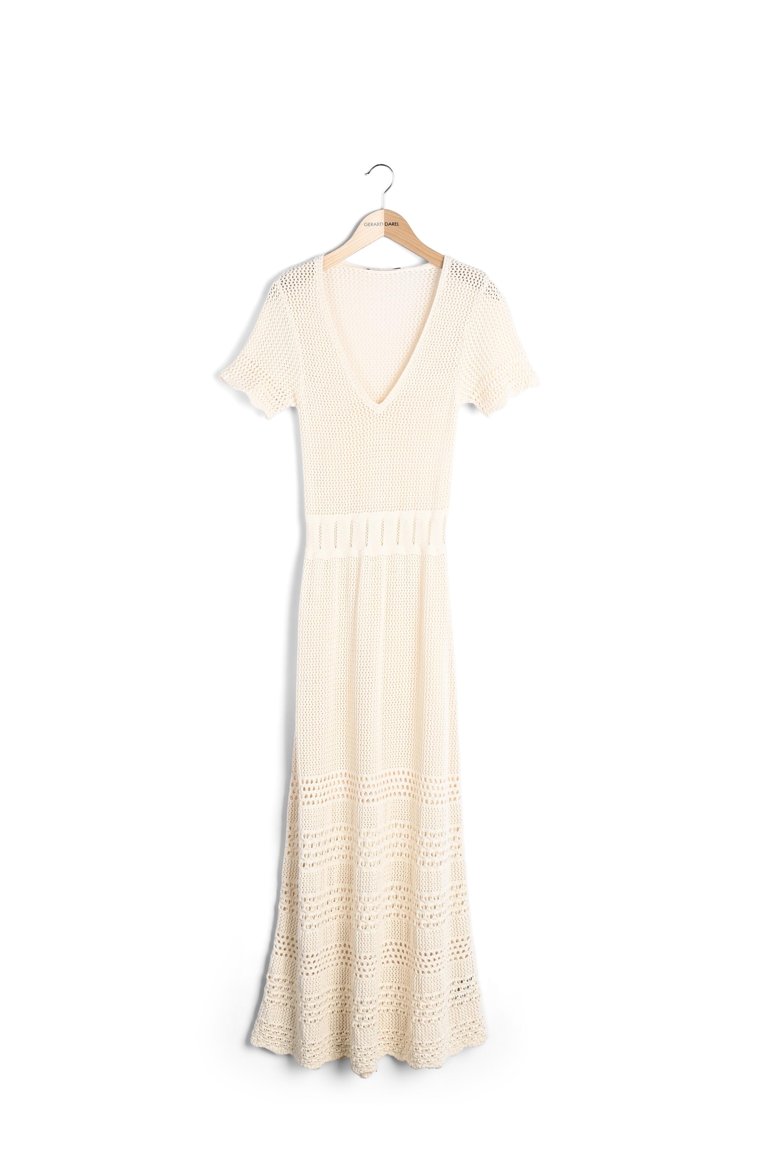 Robe longue en macramé - JOSH Faume - seconde main