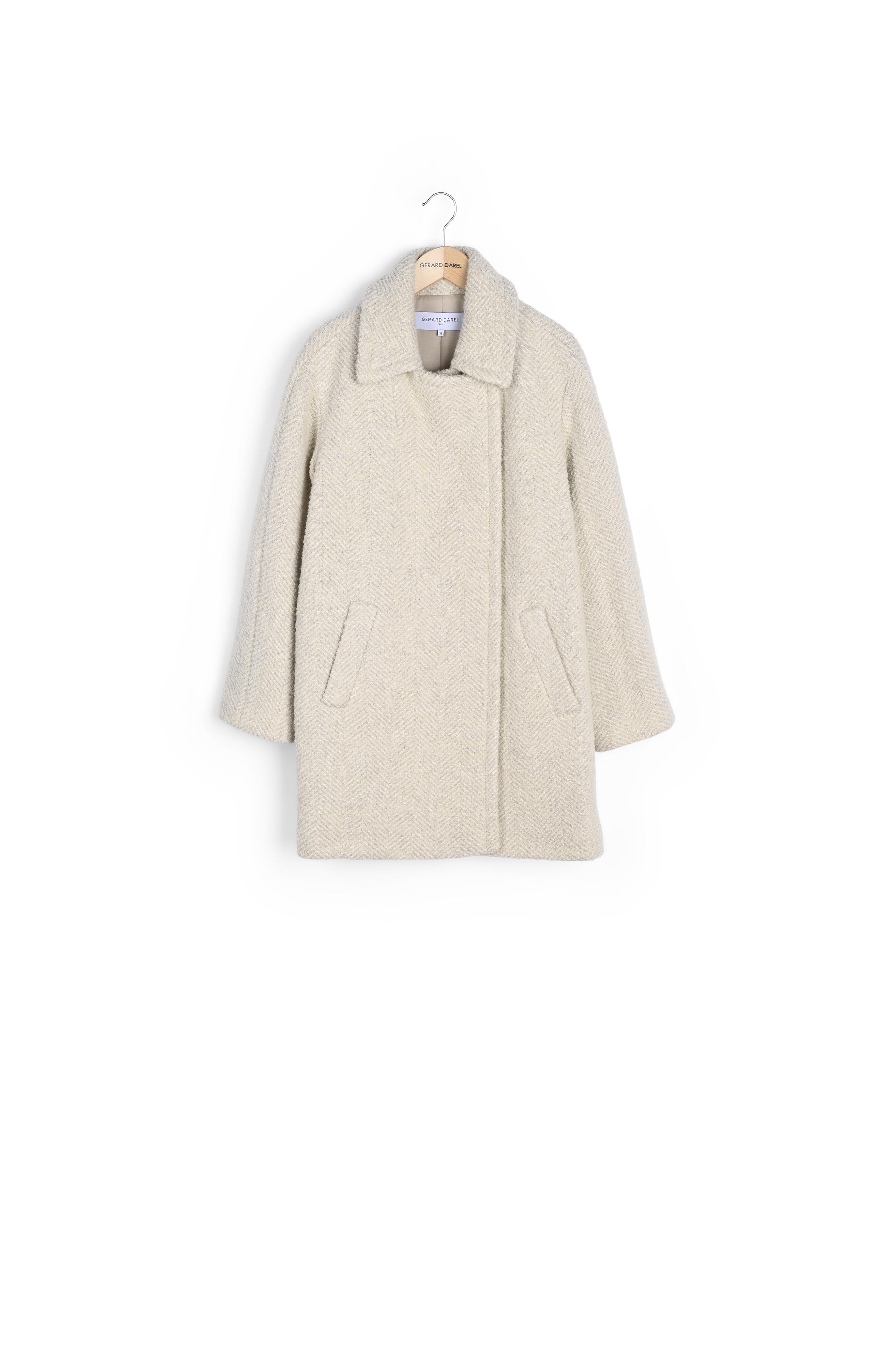Manteau en lainage texturé - SOLINE Faume - seconde main