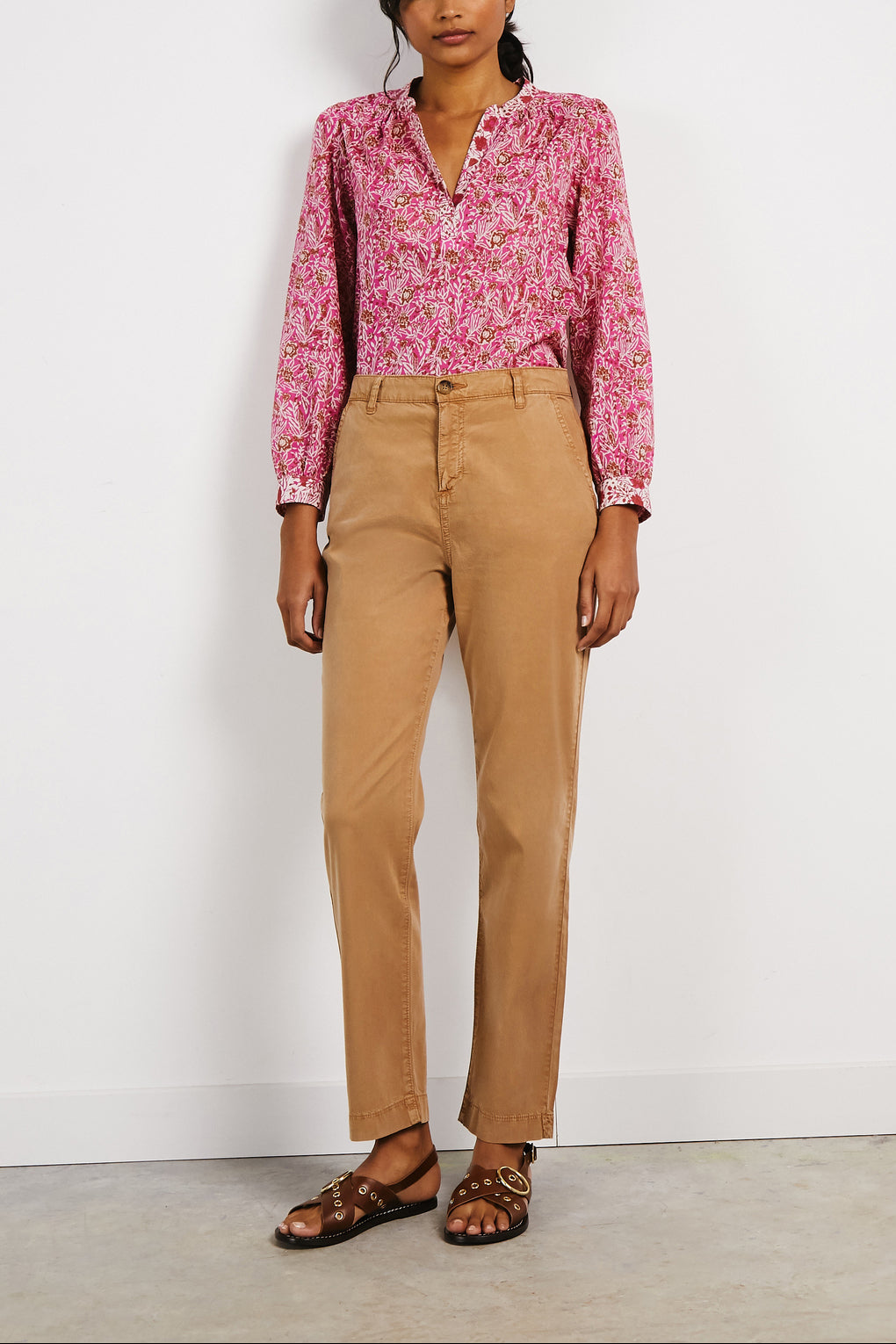 Pantalon casual esprit chino - ESTER Faume - seconde main