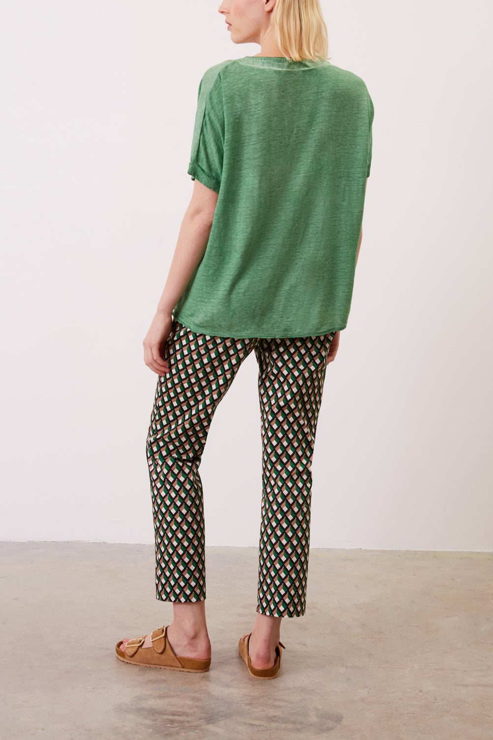 T-Shirt oversize en lin - AGATHA Faume - seconde main