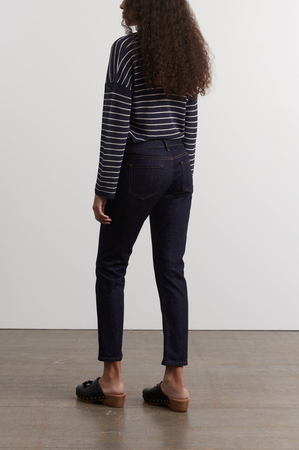 ESME - Jean slim 7/8 en coton Stretch Faume - seconde main