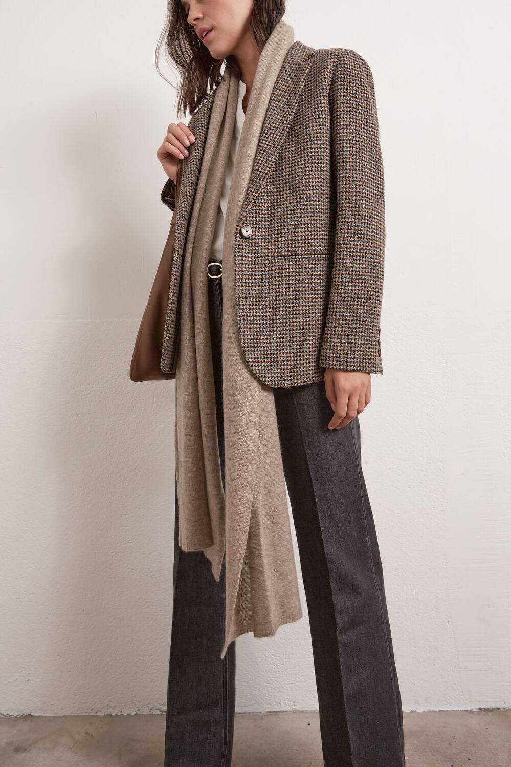 Veste de tailleur pied-de-puce Faume - seconde main