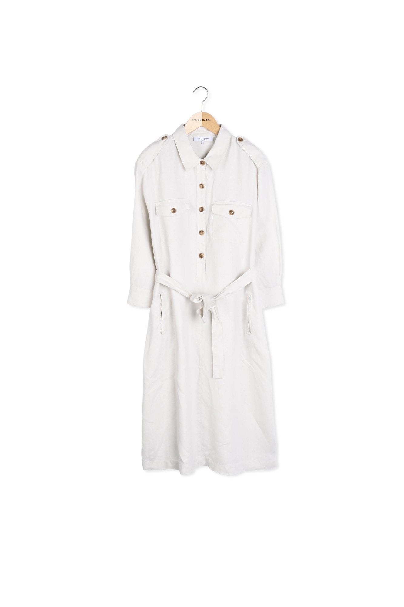 Robe chemise en lin - PAULINA Faume - seconde main