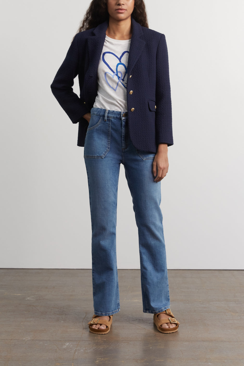Veste en tweed - NATTHAN Faume - seconde main