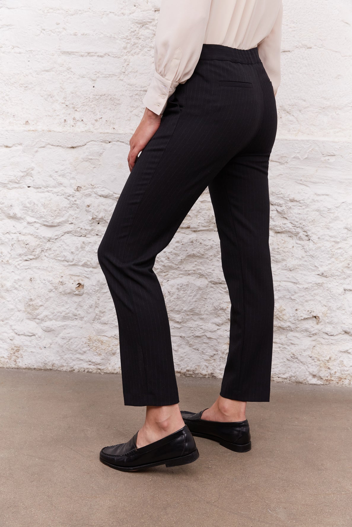 Pantalon 7/8 à rayures tennis - LUCIA Faume - seconde main