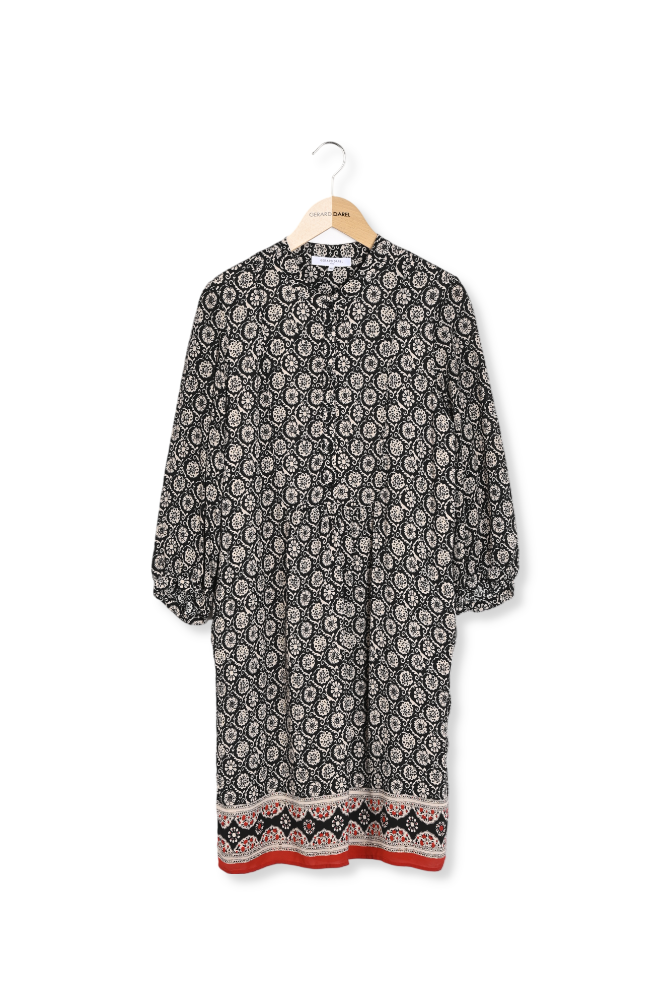 Robe imprimée à plastron - JENA Faume - seconde main