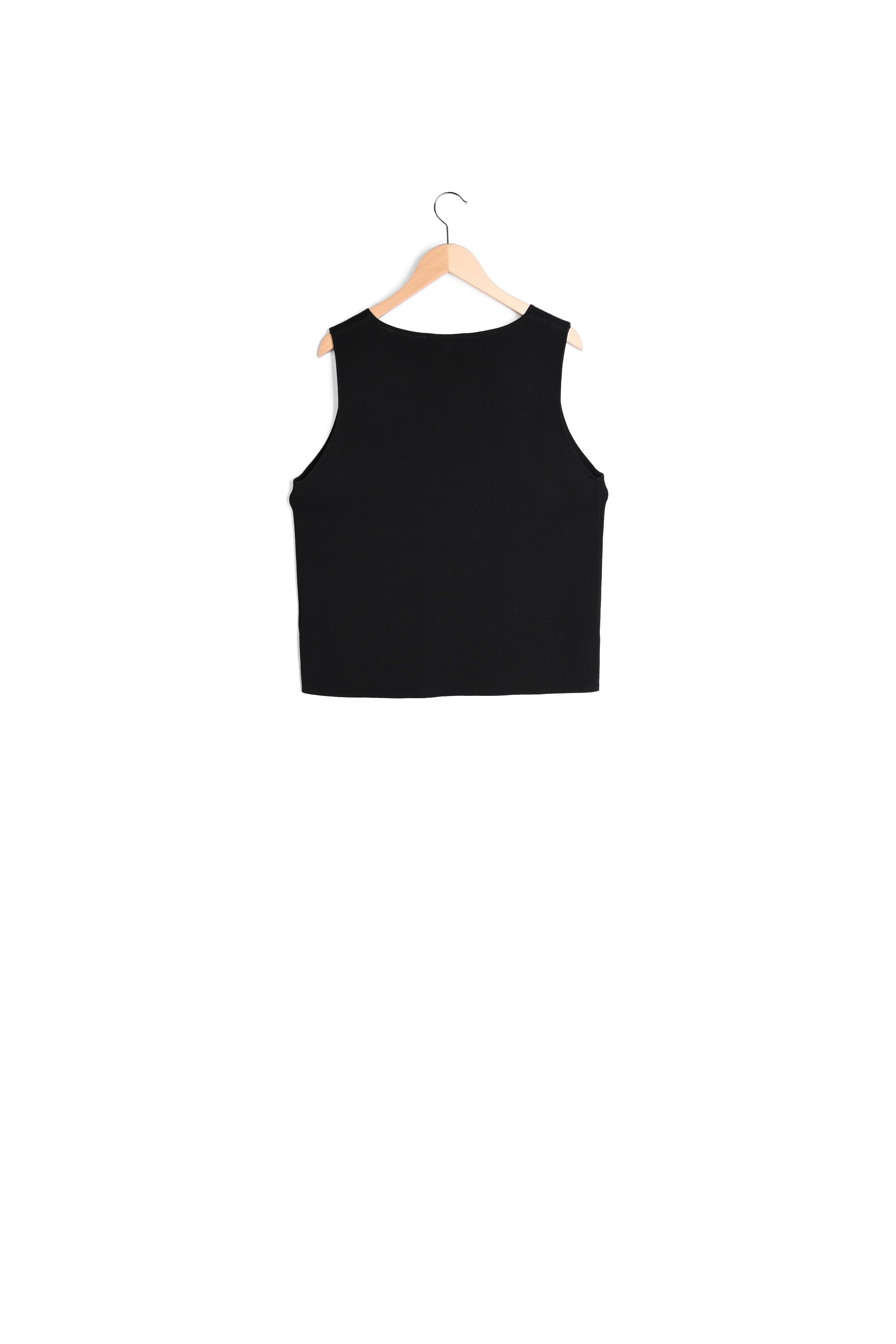 EVELIA - Débardeur en maille serrée Faume - seconde main