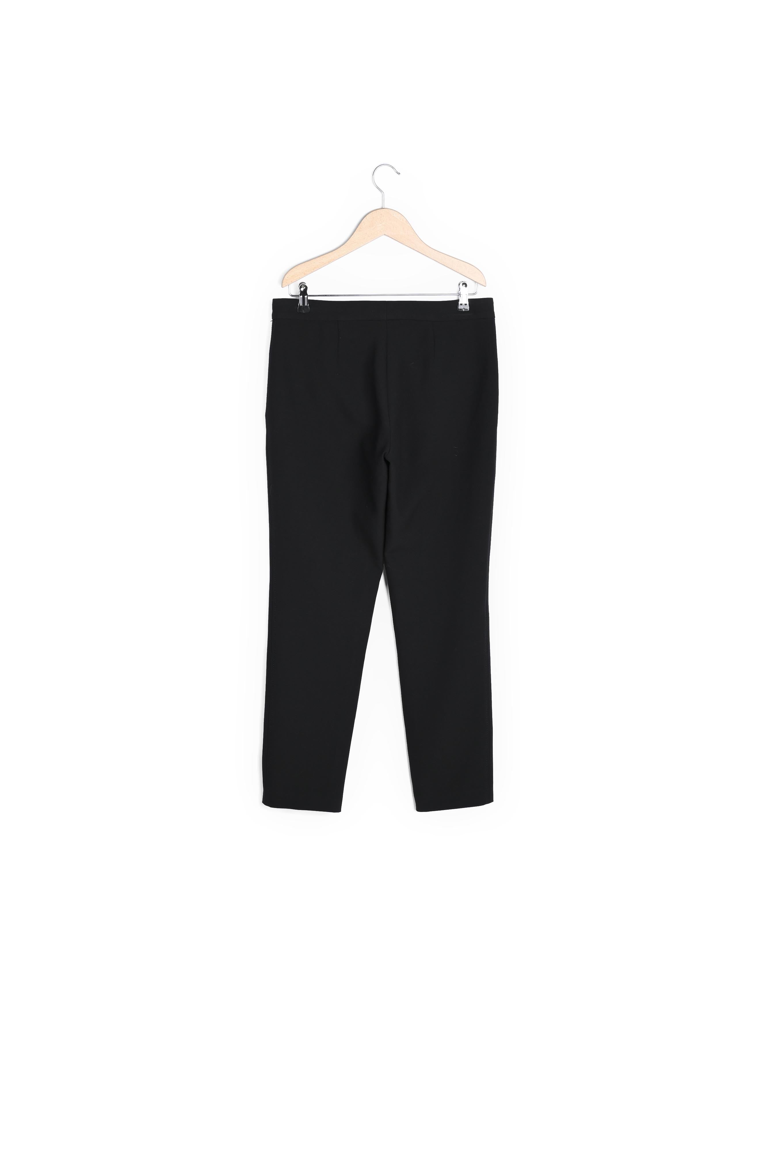 Lucie - Pantalon droit en crêpe 7/8 Faume - seconde main
