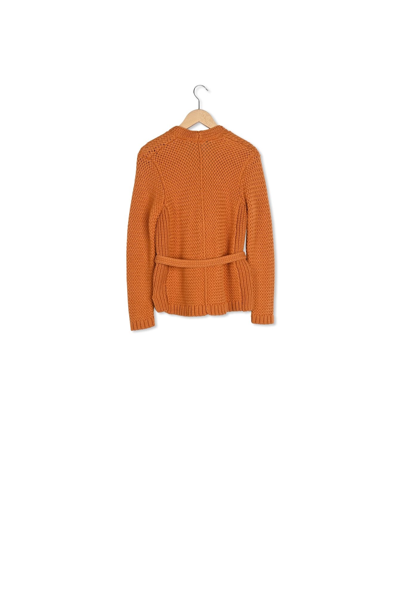 Polo en laine fine camel - JENNY Faume - seconde main