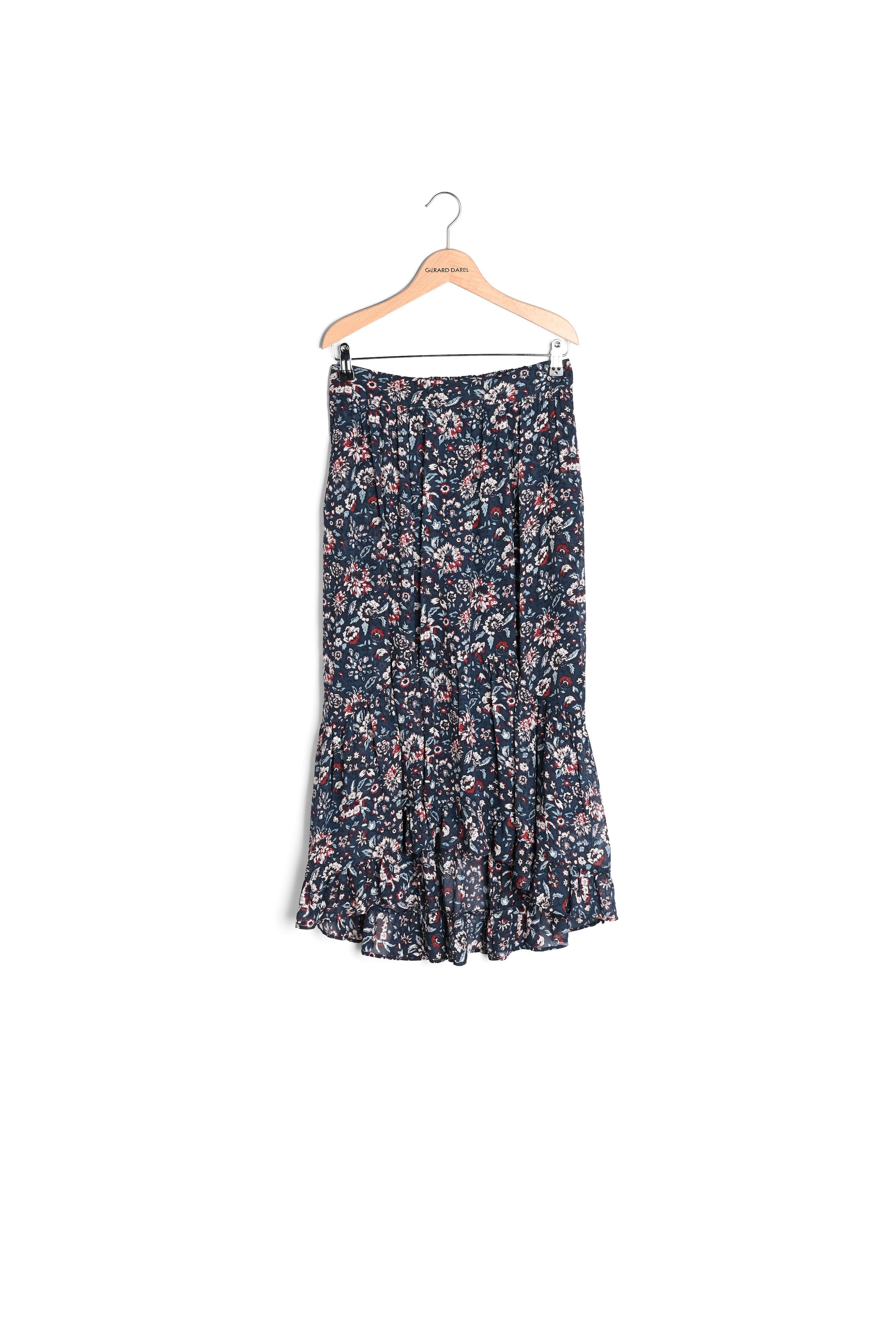 Jupe asymétrique fleurie - BONNIE Faume - seconde main