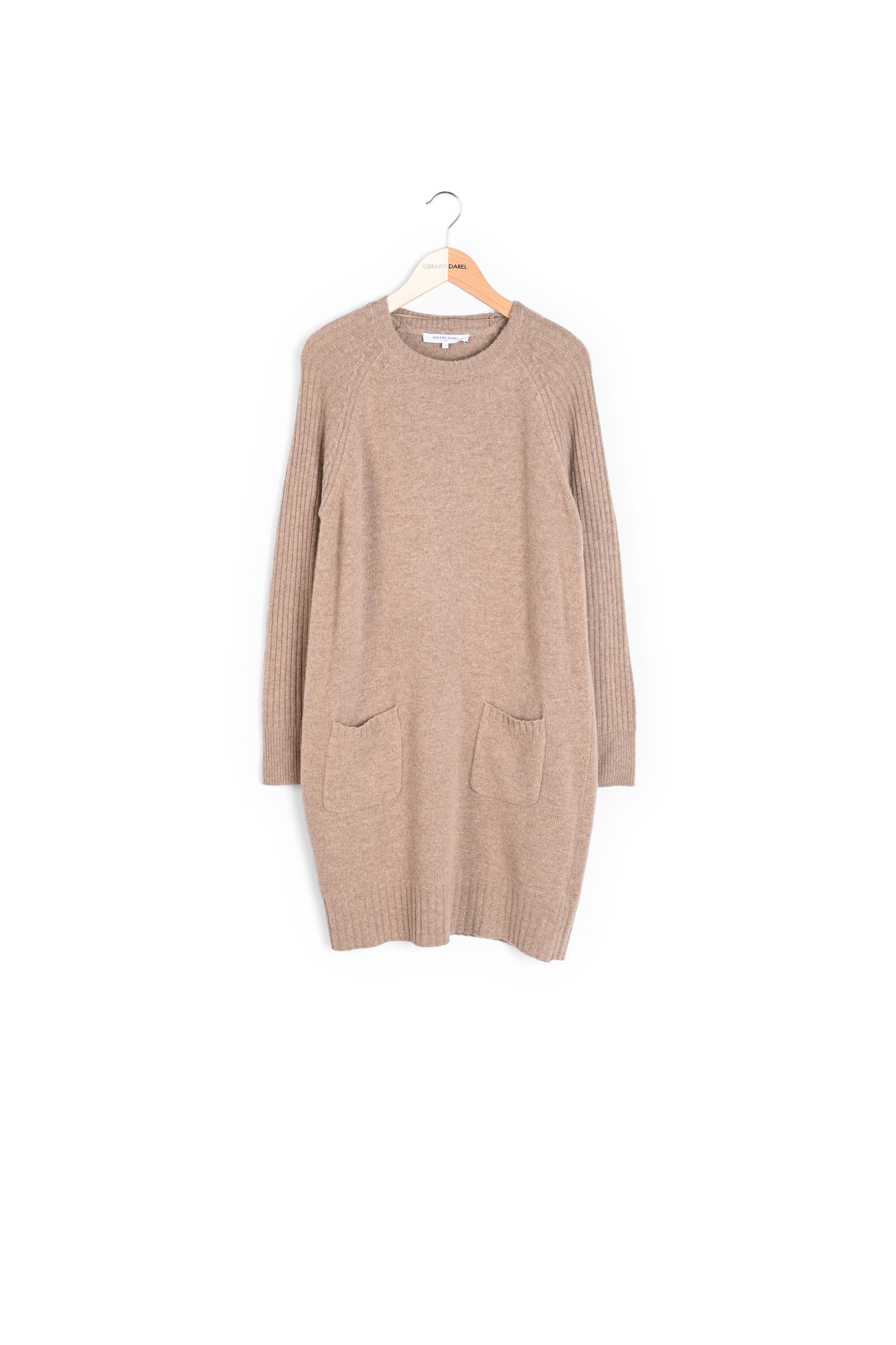 Robe en maille de laine cachemire - JORIS Faume - seconde main