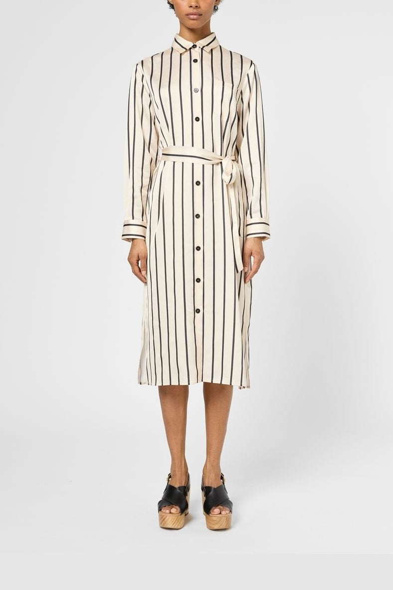 Robe chemise à rayures - PALOUMA Faume - seconde main