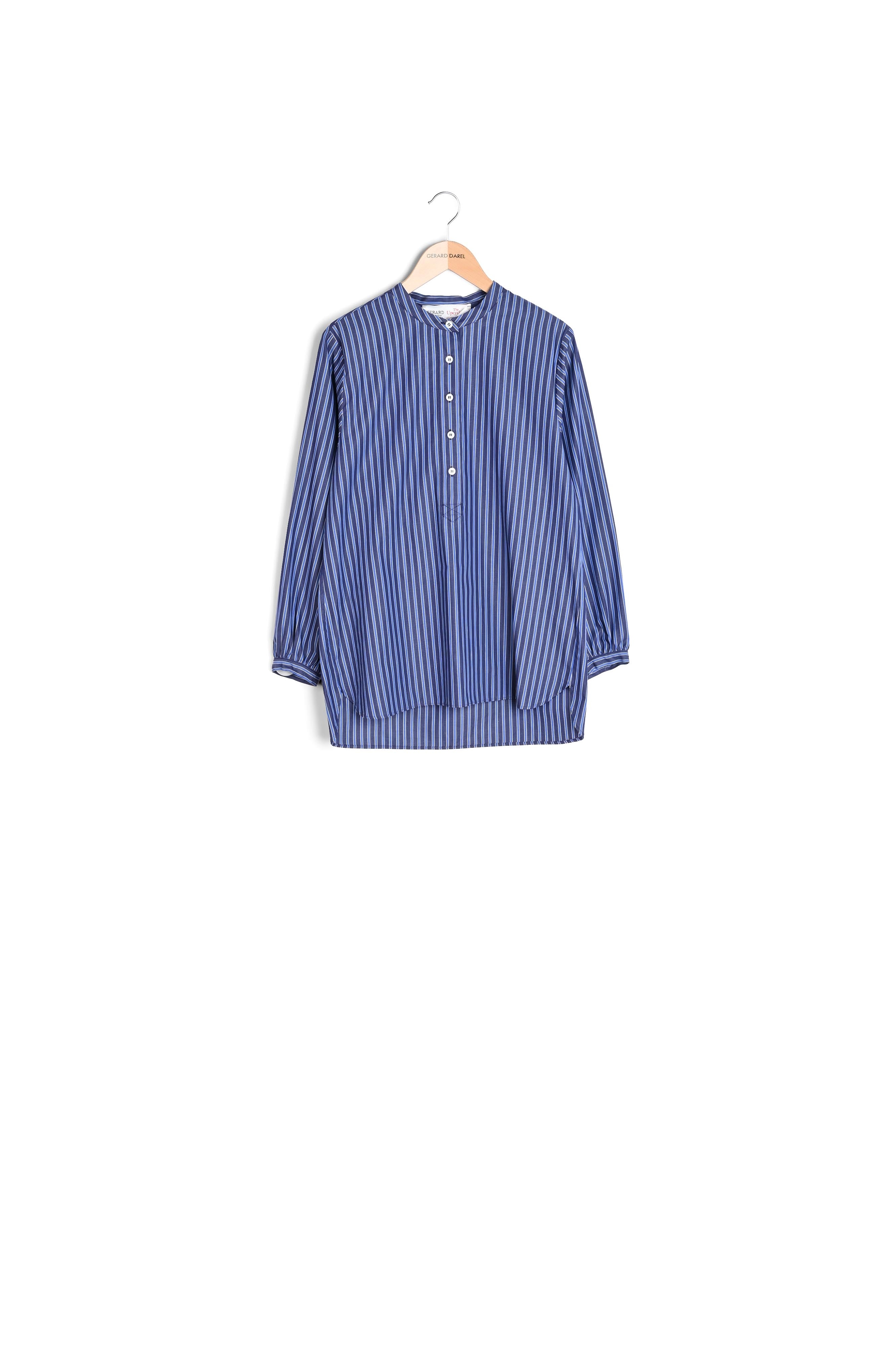 Blouse rayée upcycling - CALIA Faume - seconde main