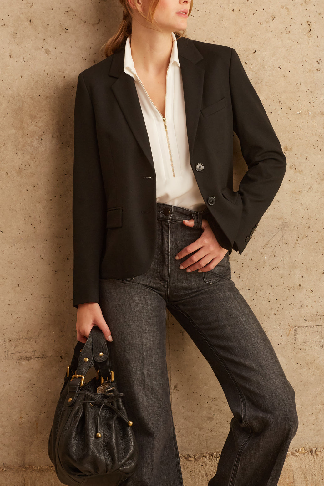 Veste de tailleur courte - NELLE Faume - seconde main