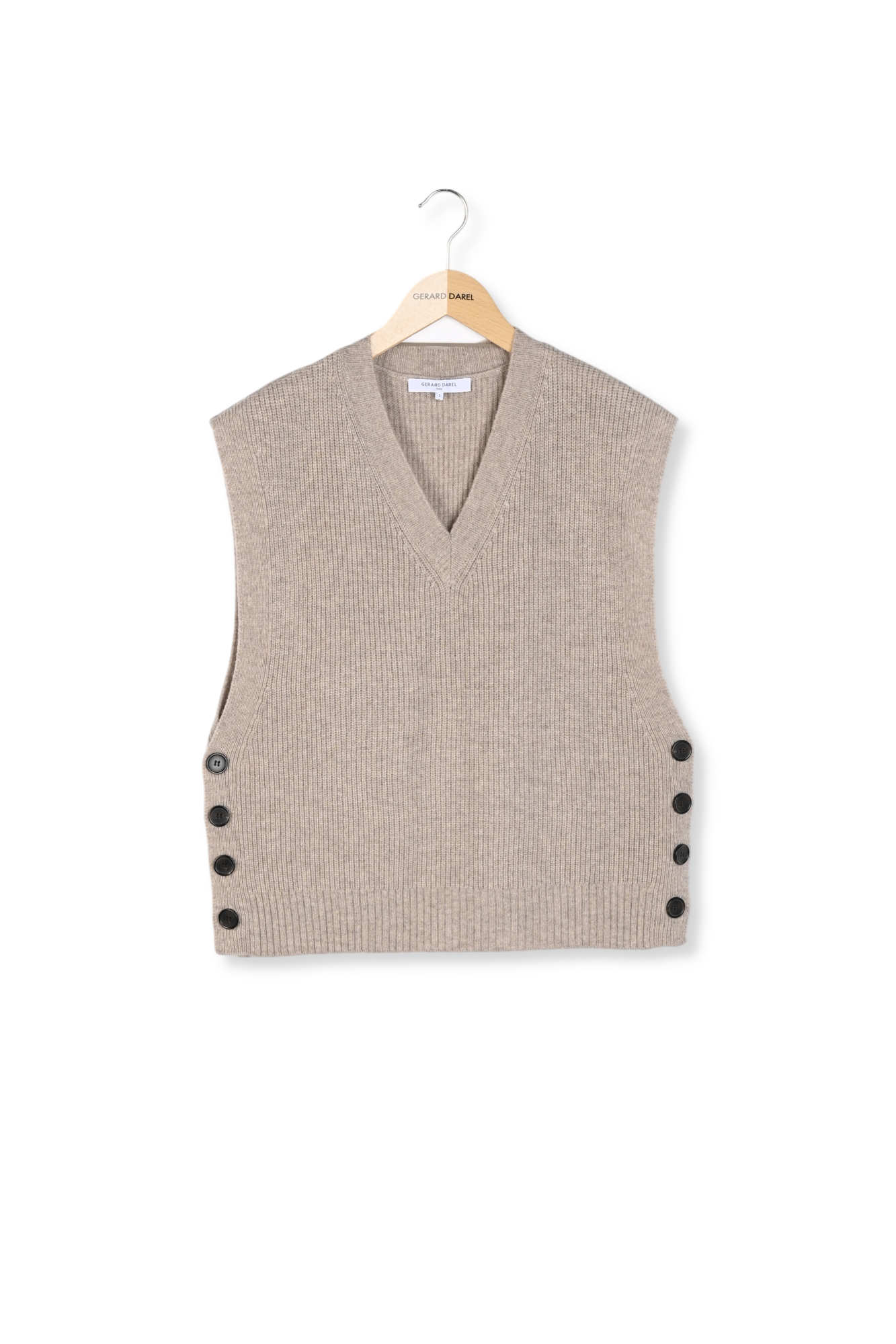 Pull sans manche à côtes - JULIETTA Faume - seconde main