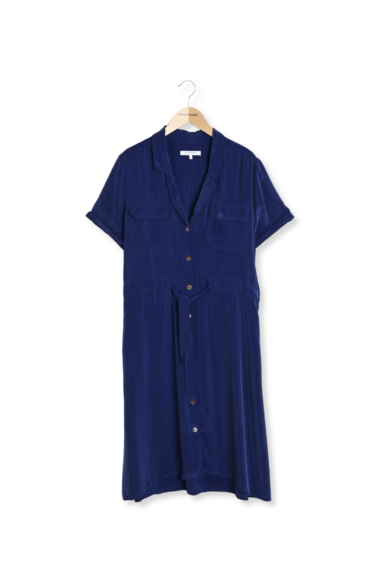 Robe chemise à manches courtes - JUSTINE Faume - seconde main
