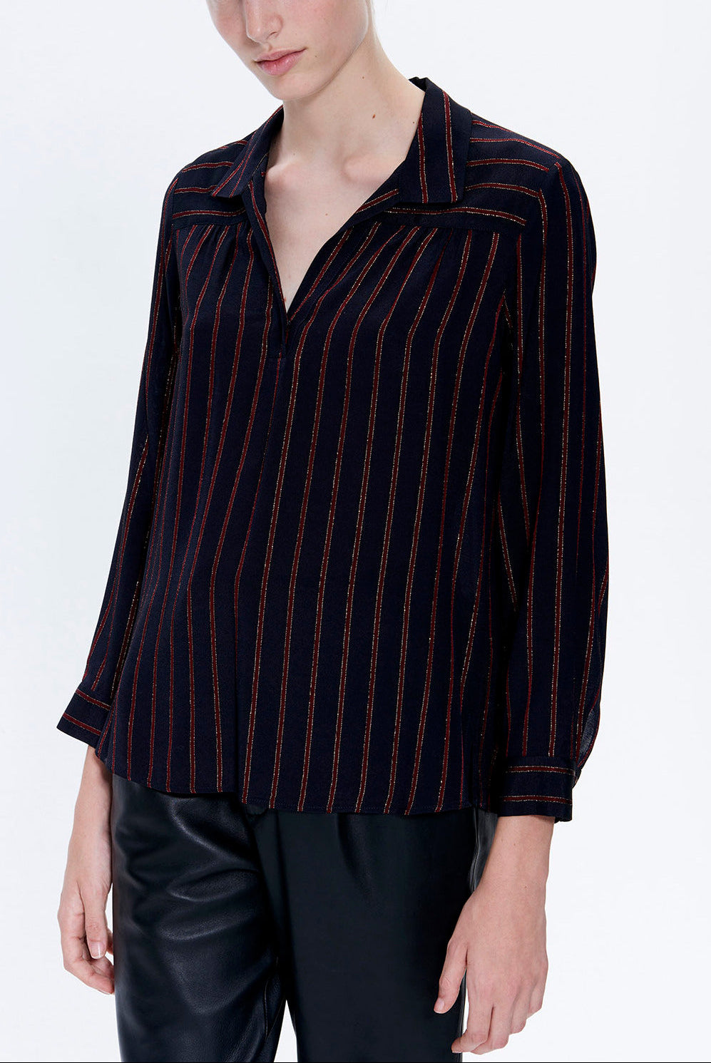 MORGAN - Blouse à rayures Faume - seconde main