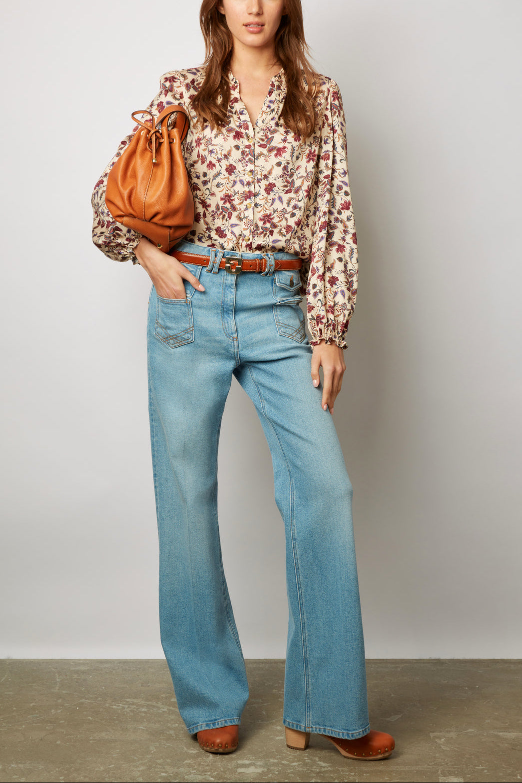 Chemise à imprimé cachemire - CYRIELLE Faume - seconde main