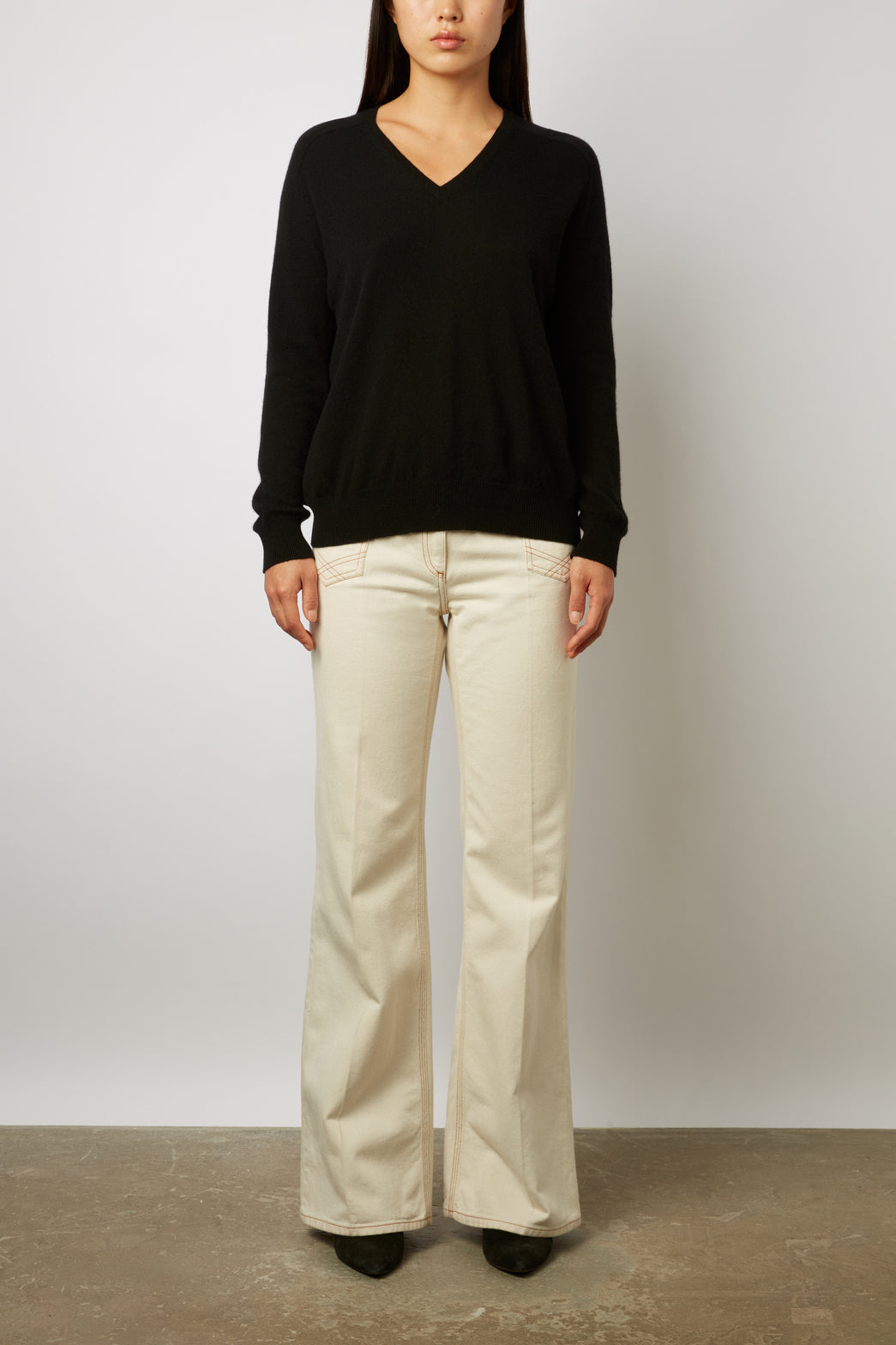 Pull V en cachemire - LILIROSE Faume - seconde main