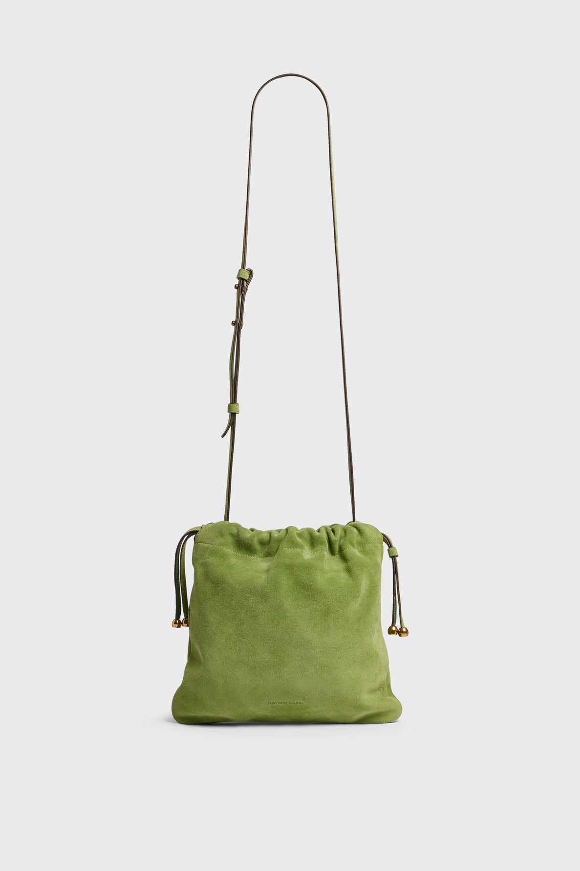 Sac bourse en cuir velours - ALICE Faume - seconde main