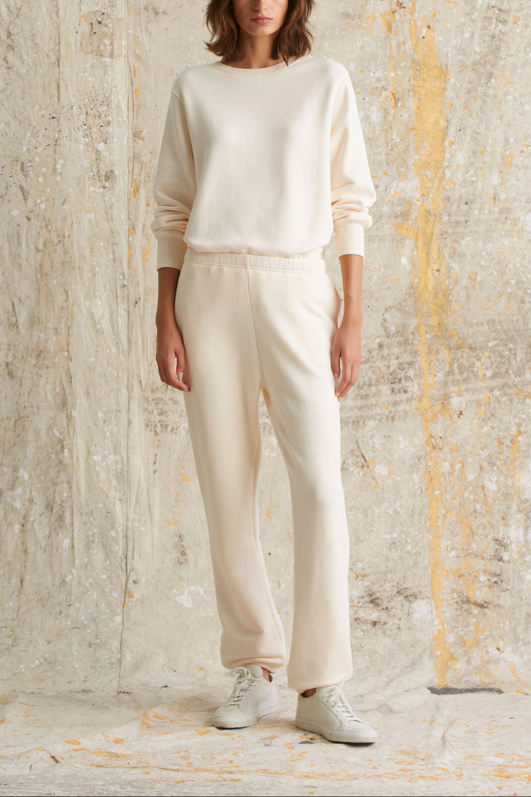 Pantalon de jogging en coton mélangé - MADELY Faume - seconde main