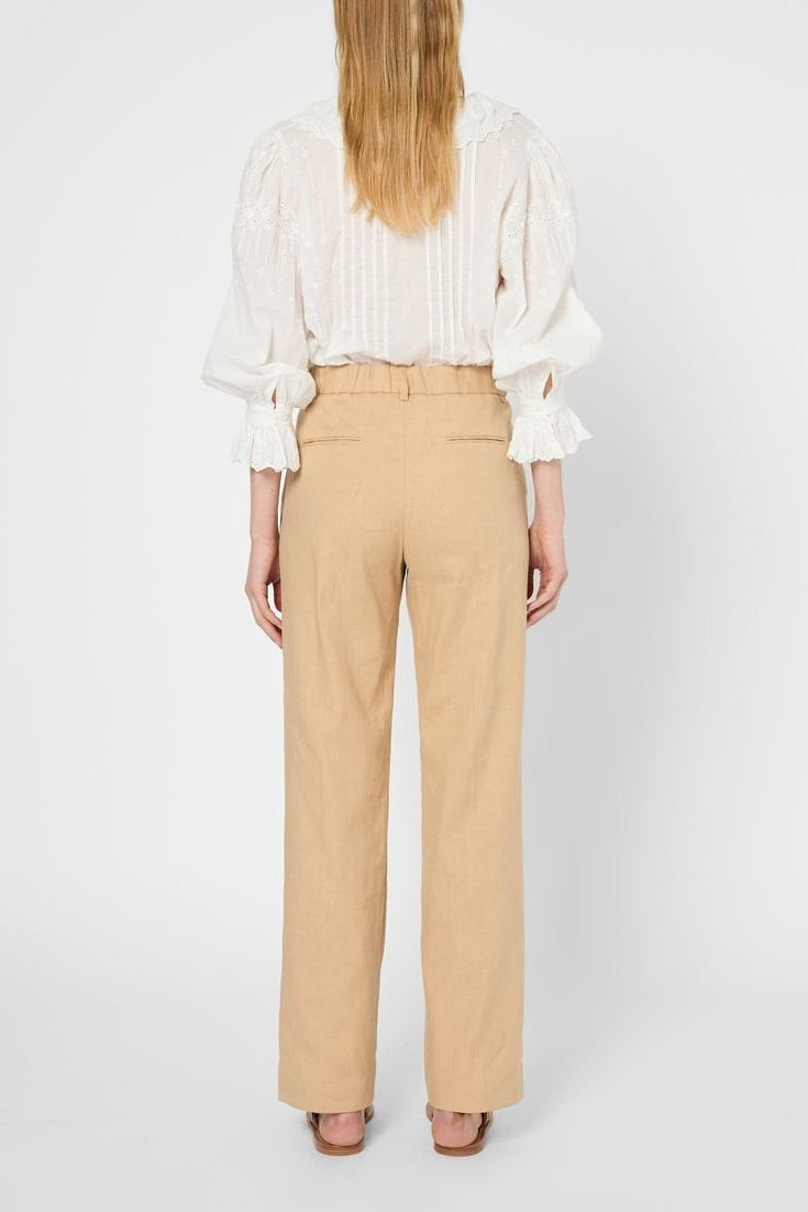 Pantalon large en lin et coton - LILLA Faume - seconde main