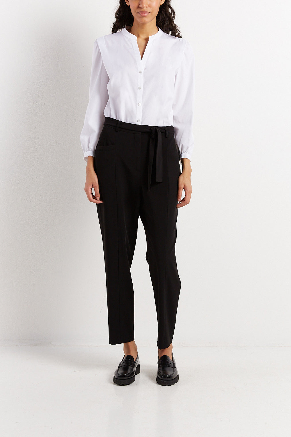 Pantalon ceinturé 7/8 - EROS Faume - seconde main