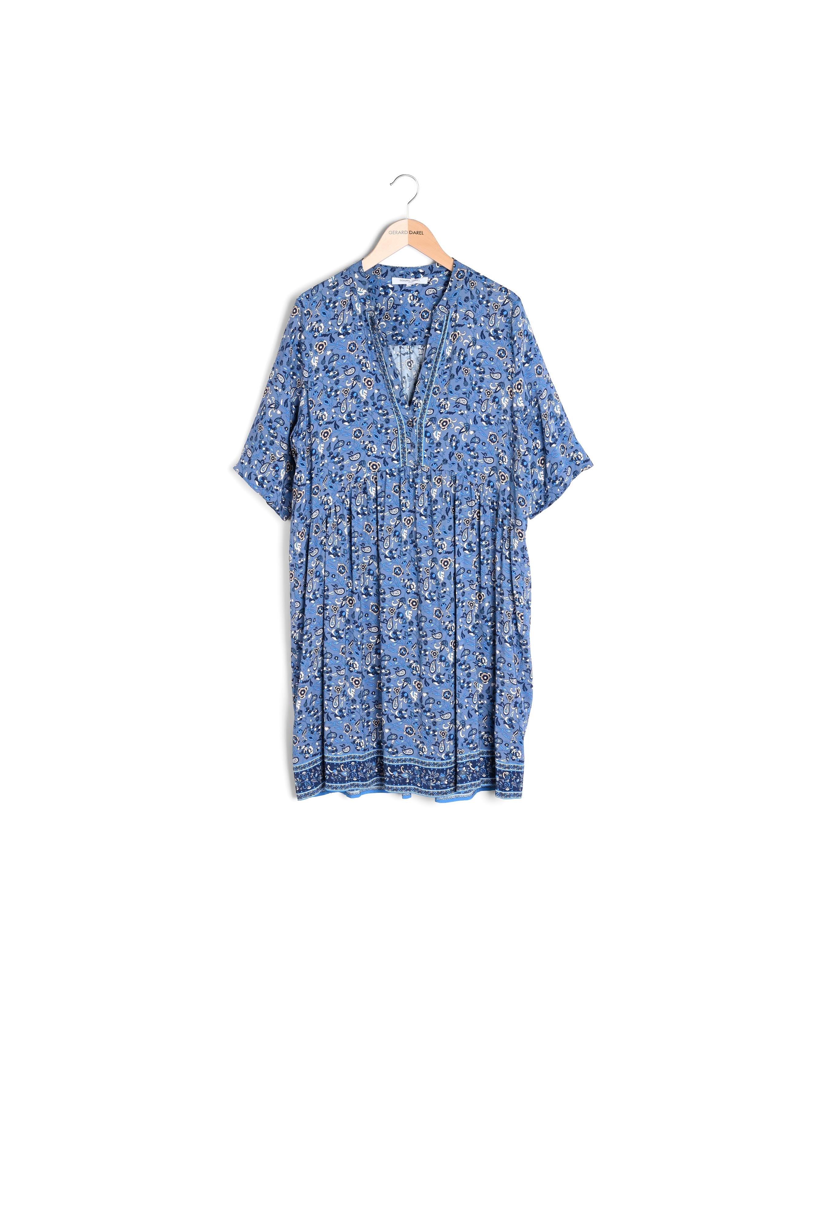 Robe empire à motif - JUDE Faume - seconde main