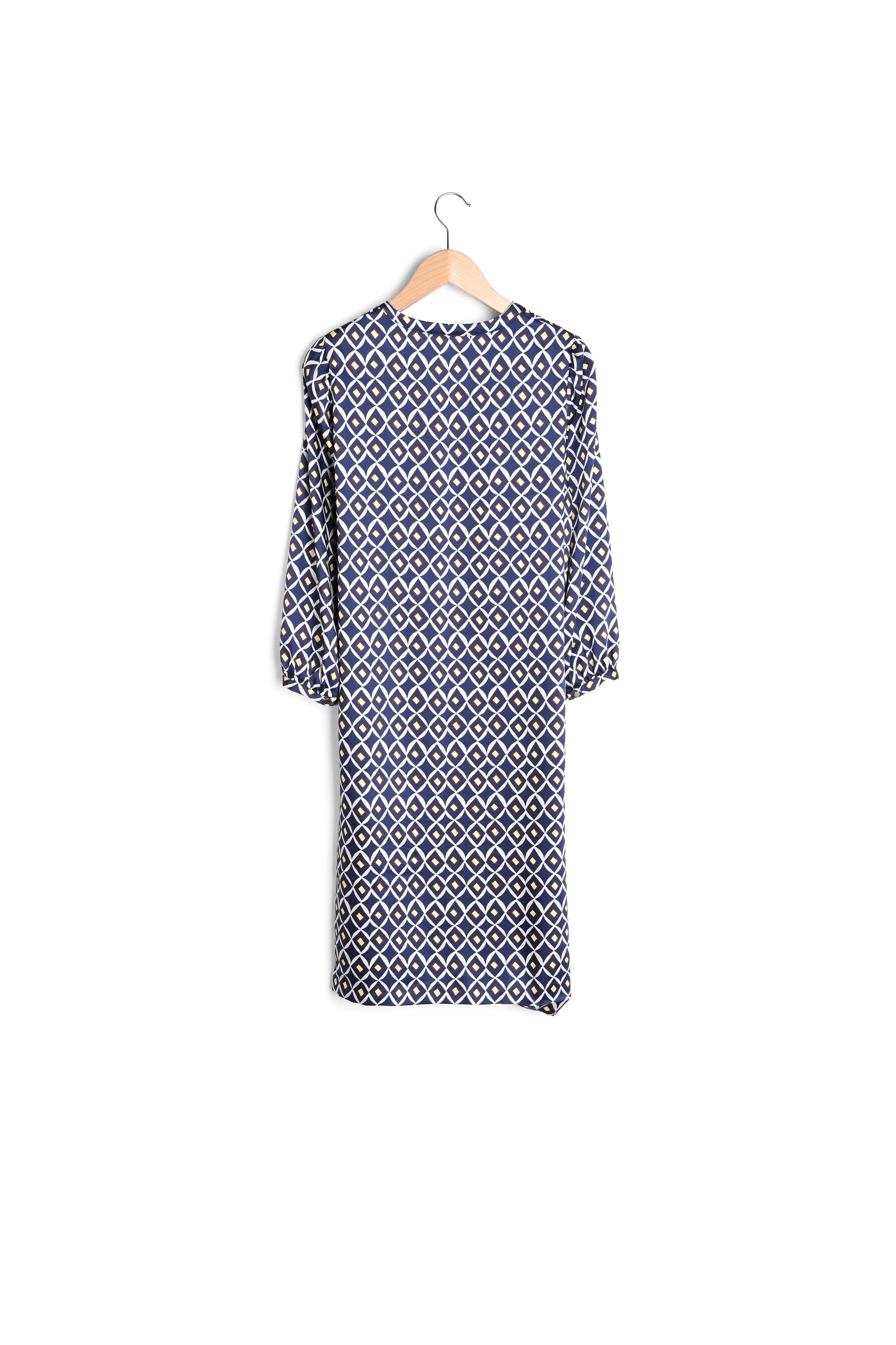 Robe courte fluide imprimée - EKRAM Faume - seconde main
