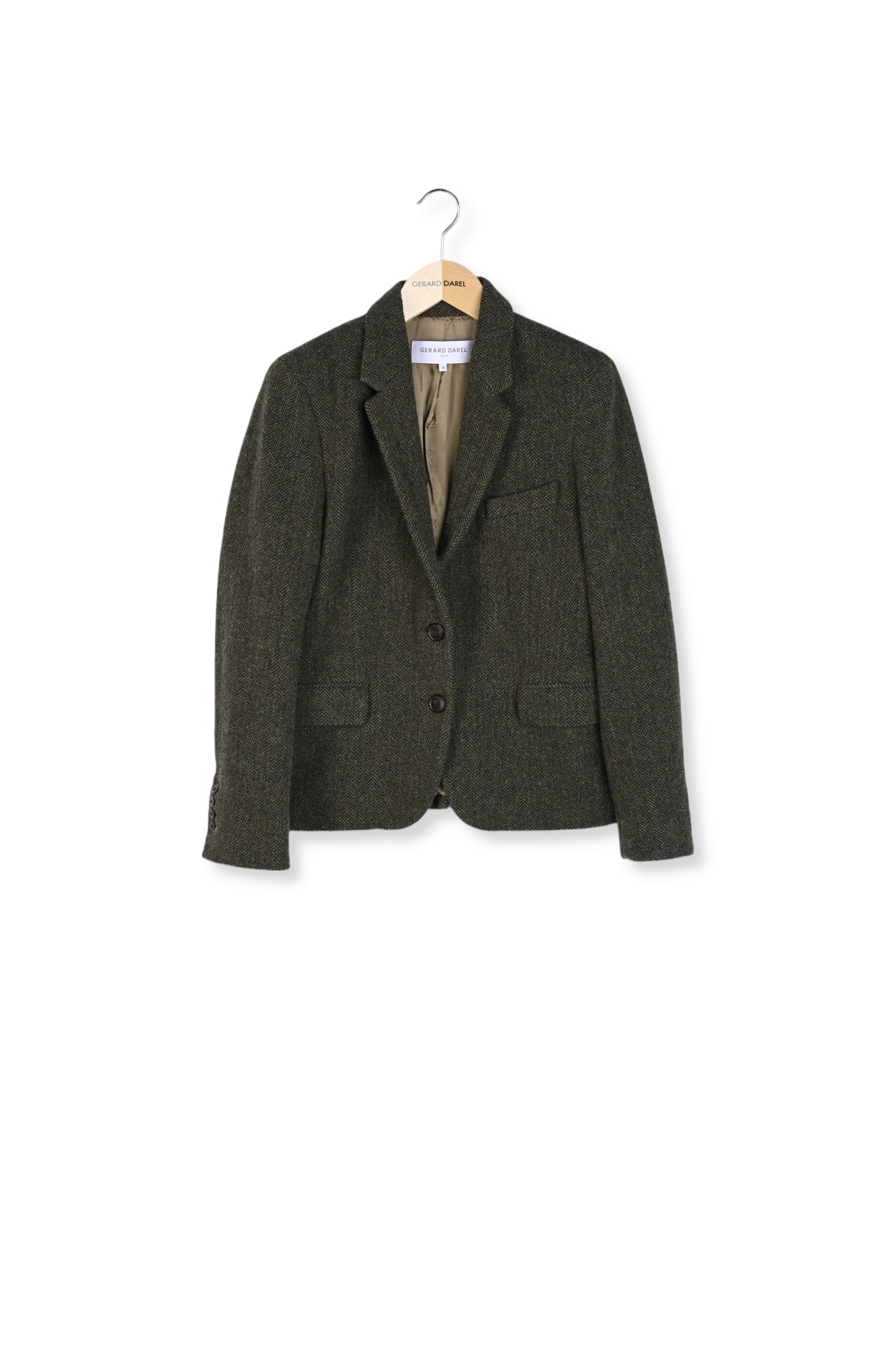 Veste de tailleur à chevrons - MARILOU Faume - seconde main