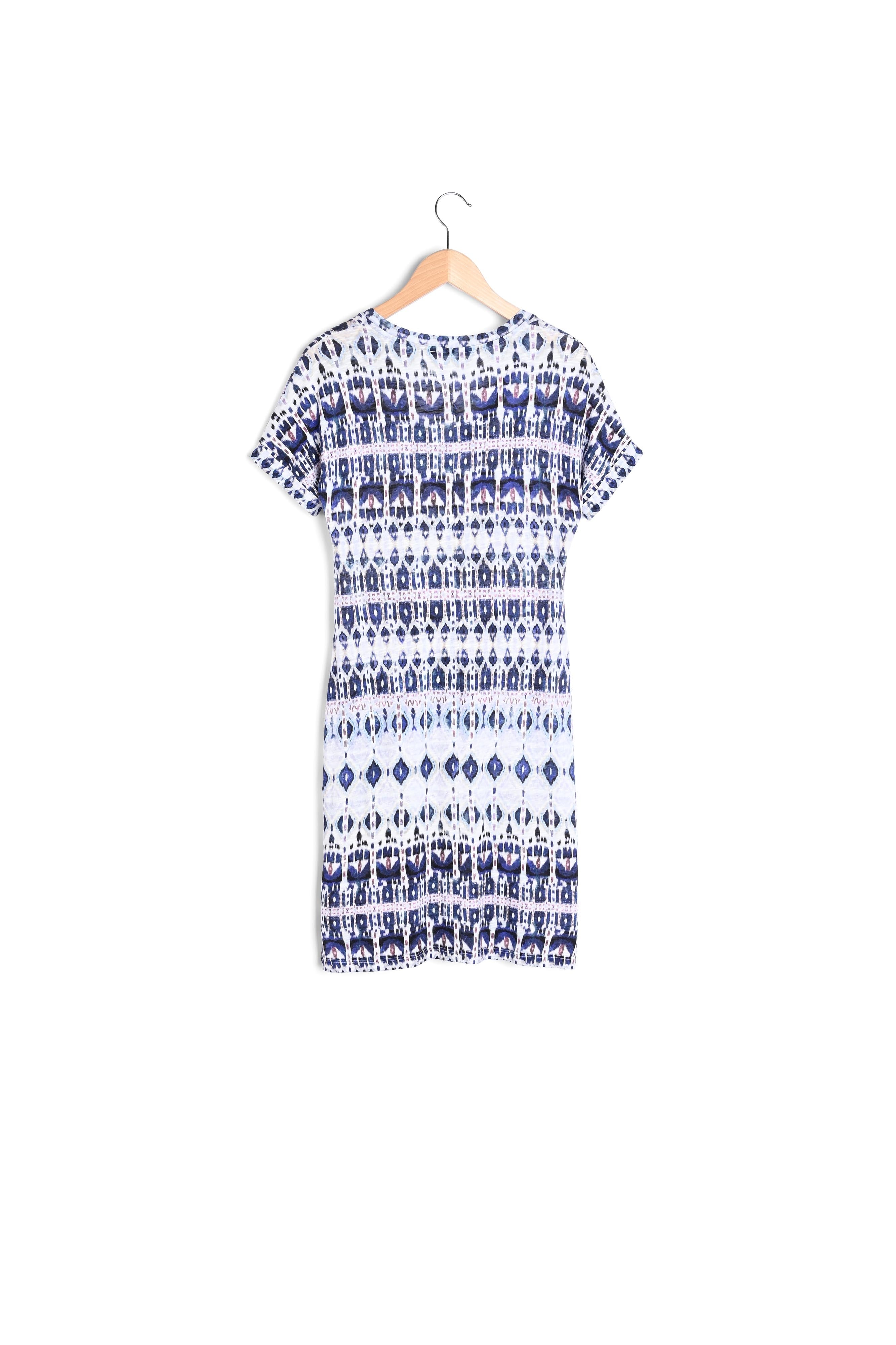 Robe à imprimé ethnique - JIMMY Faume - seconde main