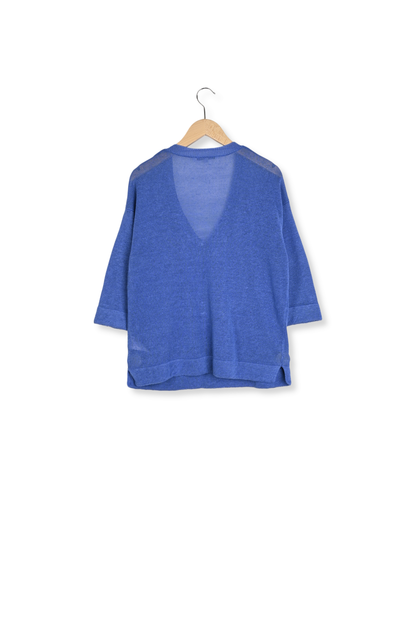 Pull V ample en lin - JOSIANE Faume - seconde main