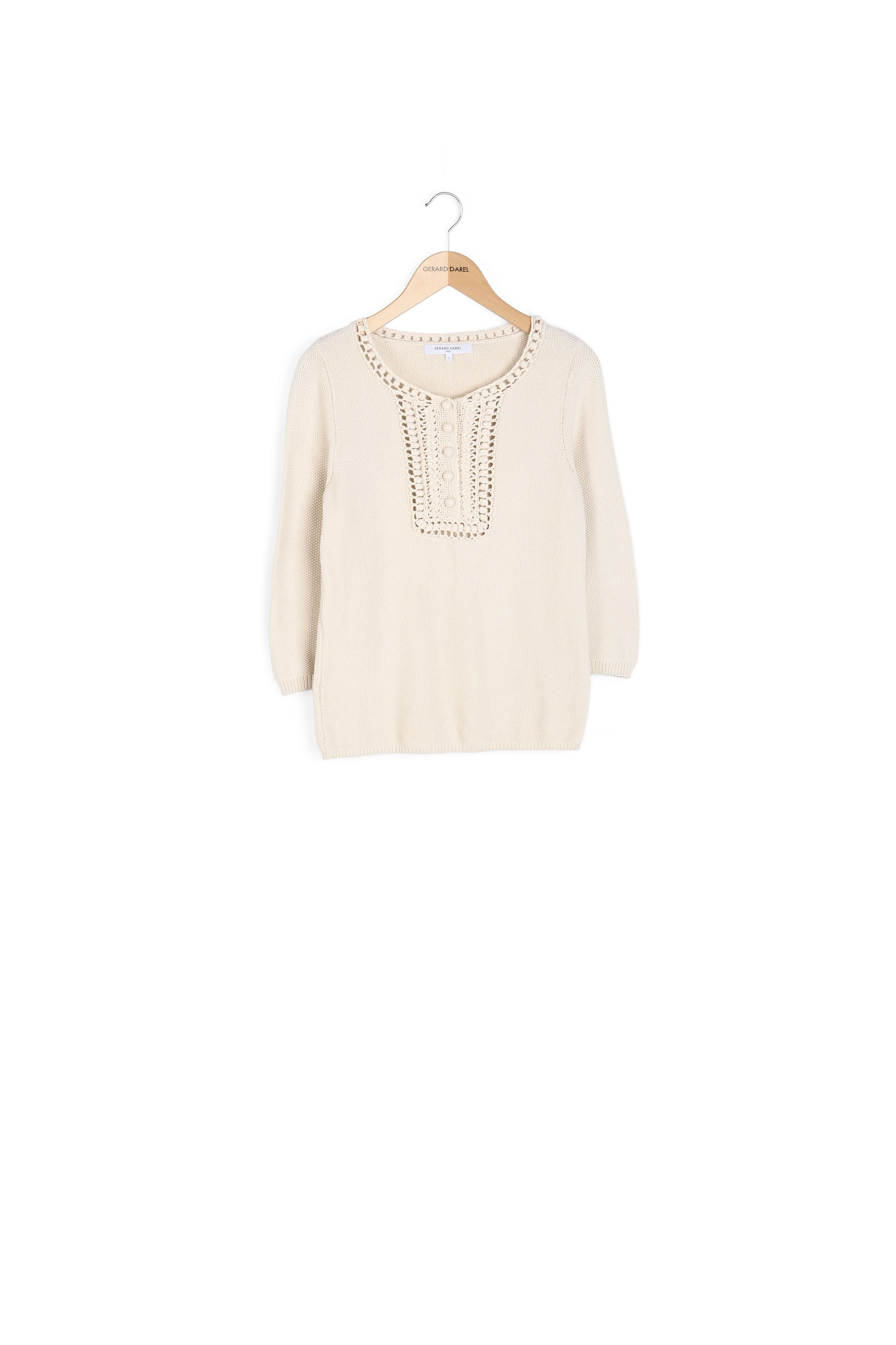 Pull à plastron - LAULA Faume - seconde main