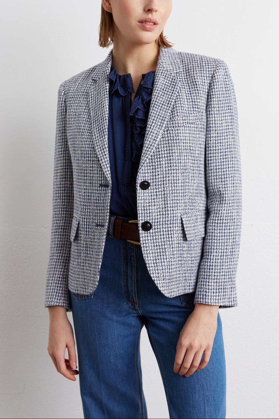 Veste tailleur en lin - NOËL Faume - seconde main