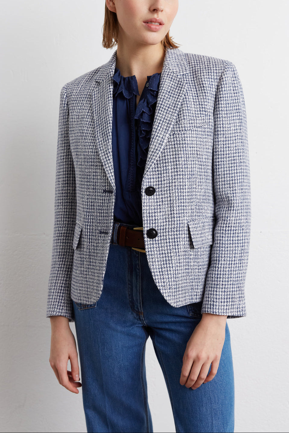 Veste tailleur en lin - NOËL Faume - seconde main