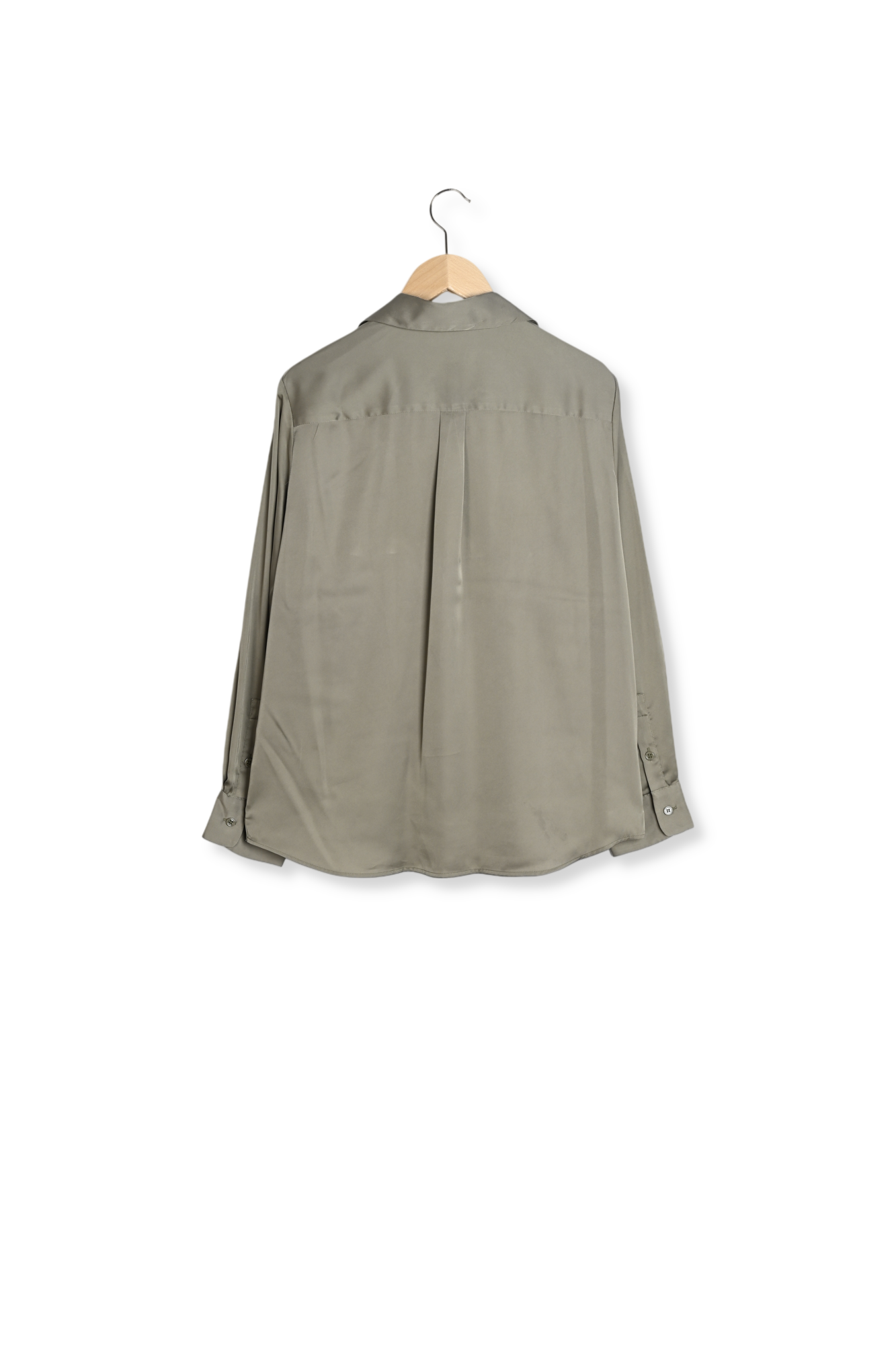Blouse satinée unie - BRIGITTE Faume - seconde main