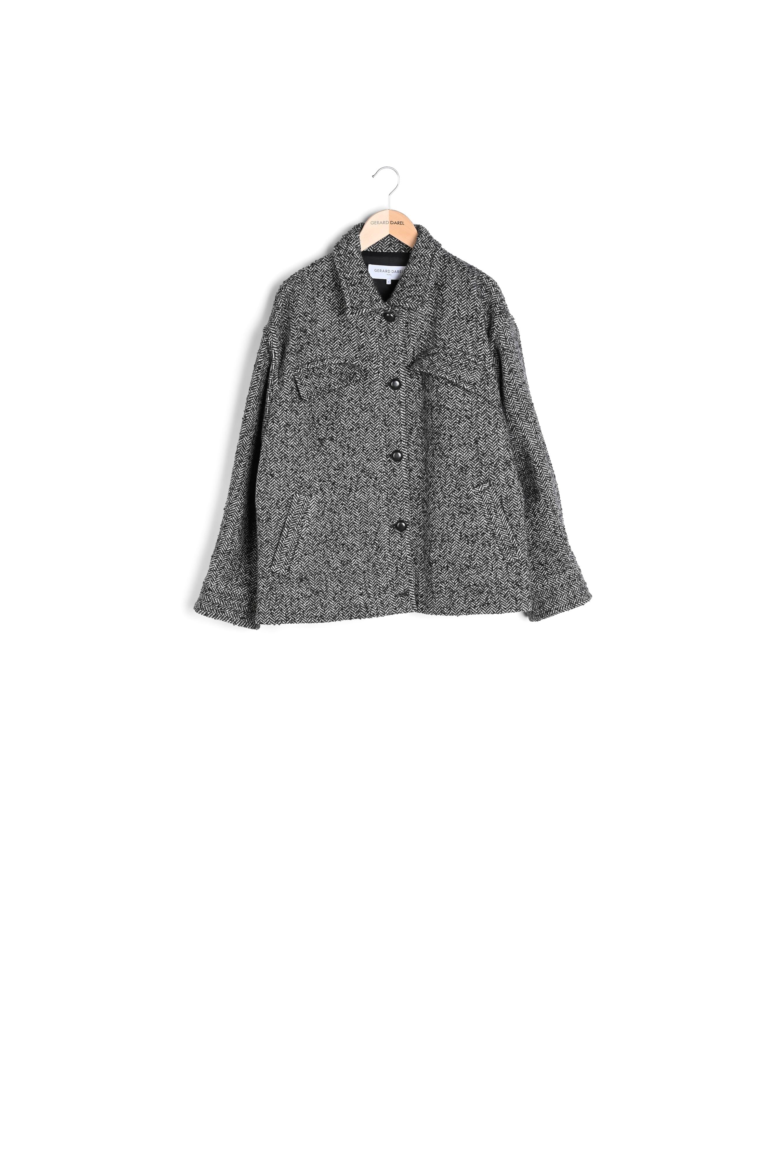 Veste oversize à chevrons - NAELA Faume - seconde main