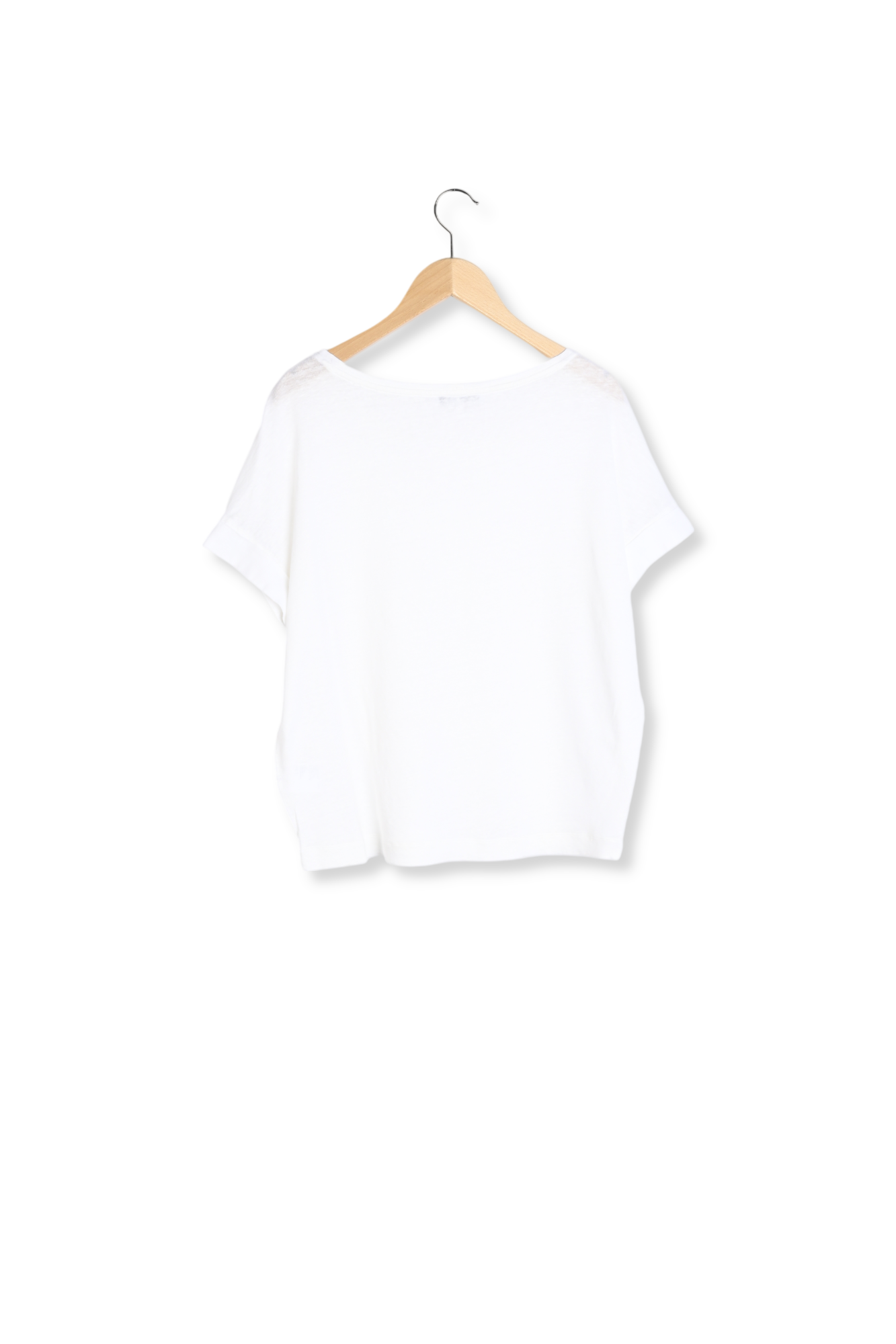 JANAE - Tee-shirt en lin façon bimatière Faume - seconde main